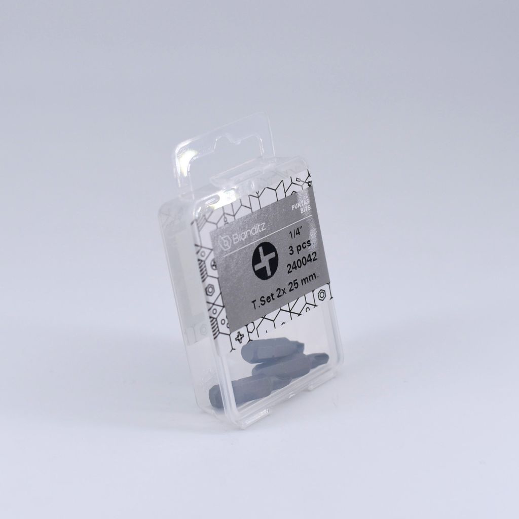 Bianditz Bits T.Set 2x25 mm 1/4