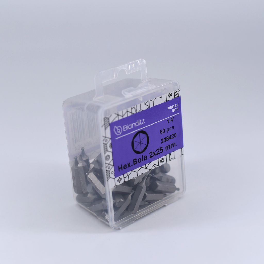 Bianditz Bits Hexagonal Ball 10 x 25mm 1/4