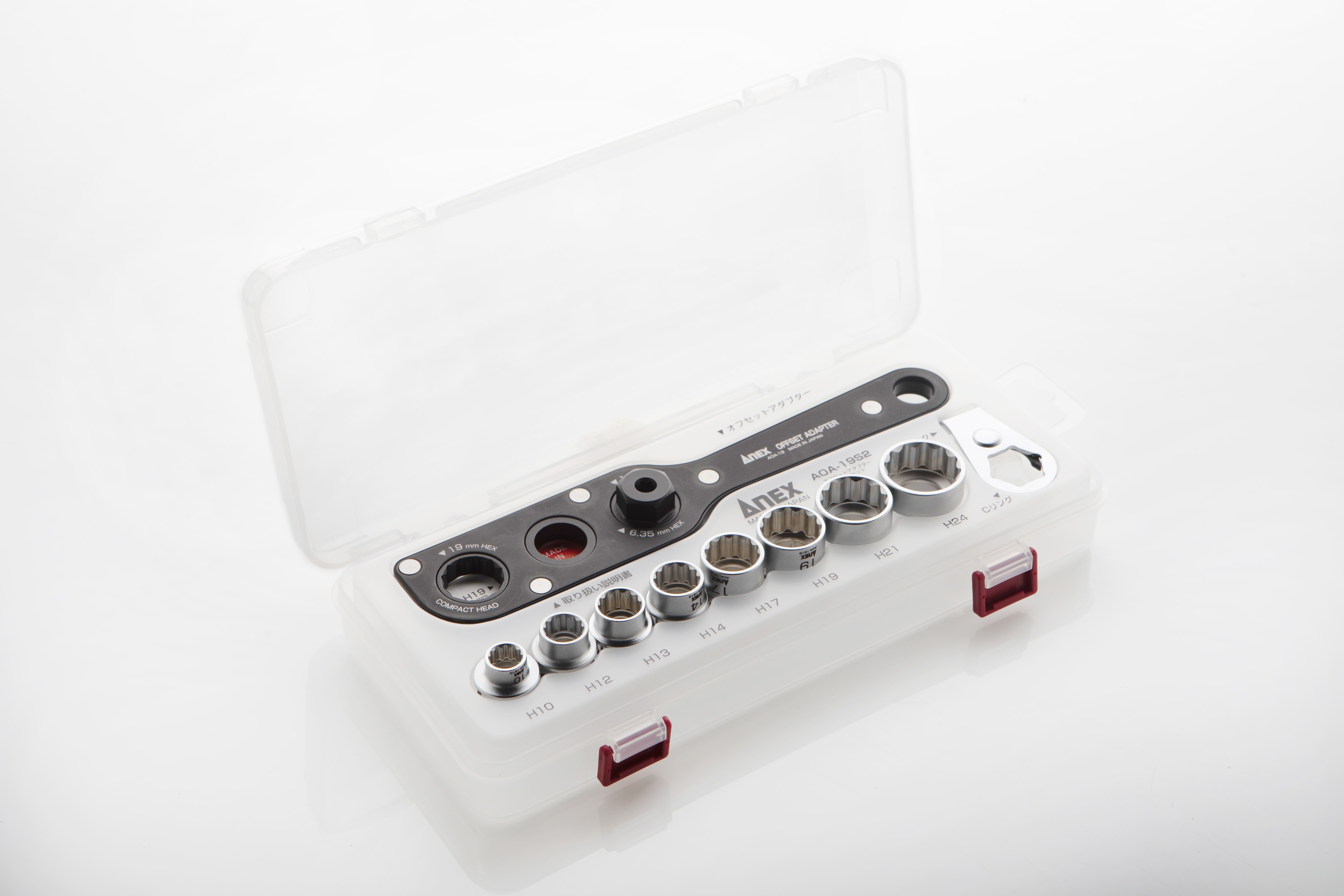 Bianditz Eccentric Socket Adapter Set