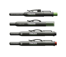 Kit de marcaje TRACER - Marcador lápiz de profundidad, cargador portaminas, 2 marcadores sin obstrucciones