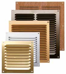 Rejilla sin borde 0,6 Aluminio natural