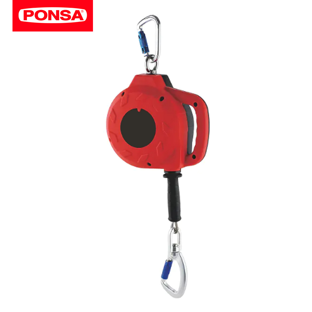 DISPOSITIVO RETRÁCTIL CARCASA PLAST. CABLE 10 M