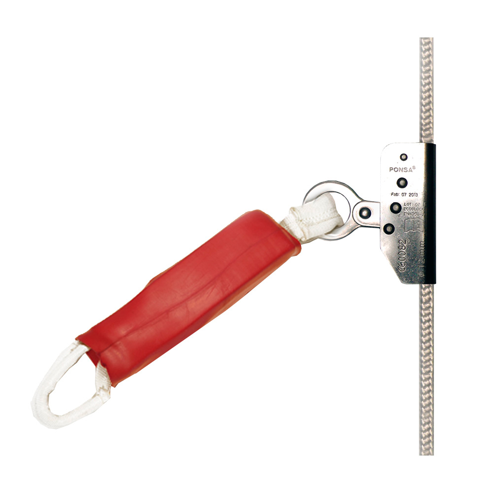 DISPOSITIVO DESLIZANTE SIN APERTURA ECOBLOCK + CUERDA 13MM + CON ABSORBEDOR