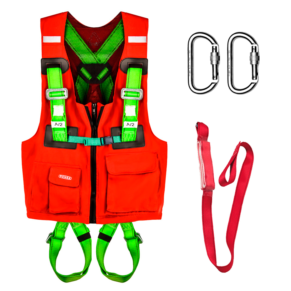ARNÉS CON CHALECO - ECOSAFEX VEST - SISTEMA