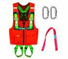 ARNÉS CON CHALECO - ECOSAFEX VEST - COMPLETO