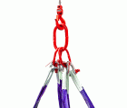 ESLINGA PULPO 1-1,5 TONELADA 4 RAMALES CON GANCHO AUTOCIERRE