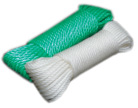 CUERDA DE PLASTICO SIN FORRAR 5MMØ COLOR VERDE