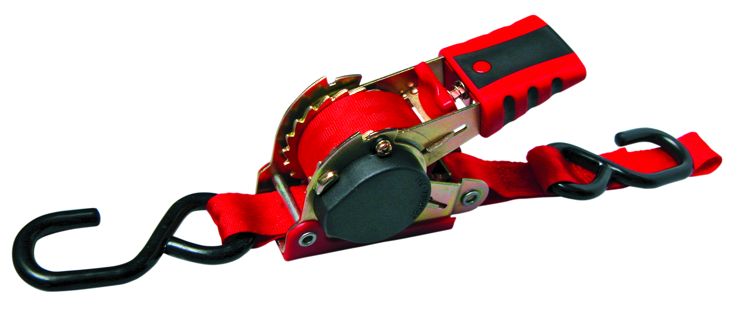 RATCHET RETRACTIL 25MM 2,4M - CON GANCHO CERRADO