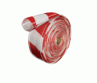 CINTA CAMINOS REFLEX 60MM. BLANCA-ROJA ROLLO 10 MTS