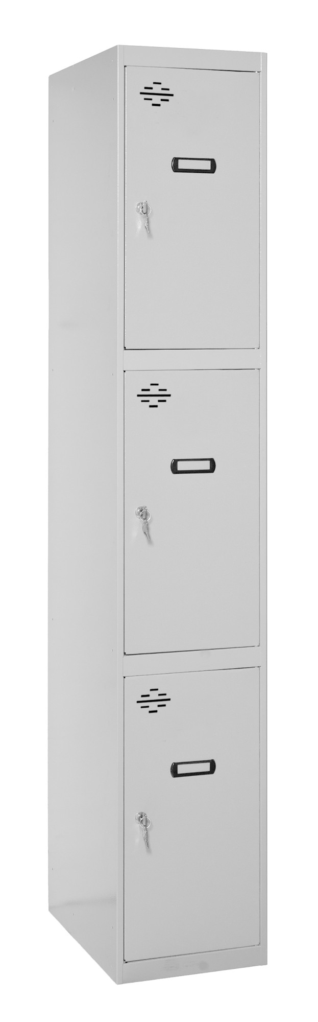 Taquilla metalica profesional montada 3 puertas 1/3 500 Simonrack