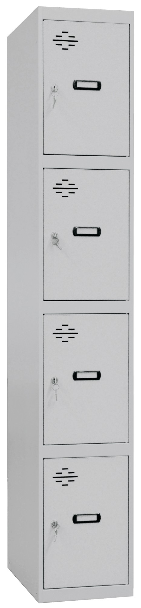 SIMONLOCKER PROF. MON. 4 DOORS 1/4 300 GRIS