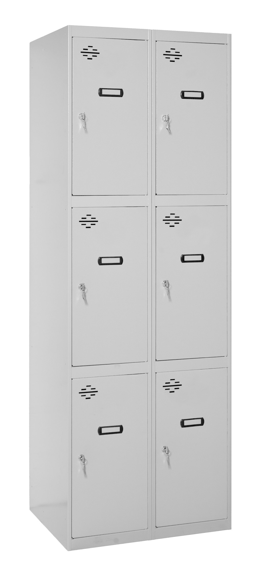 Taquilla metalica profesional montada 3 puertas 2/6 500 Simonrack