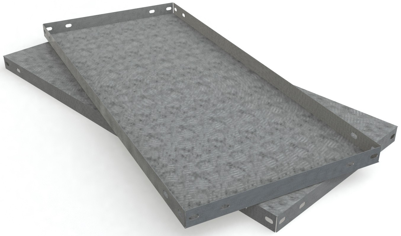 BANDEJA 600X400 GALVA