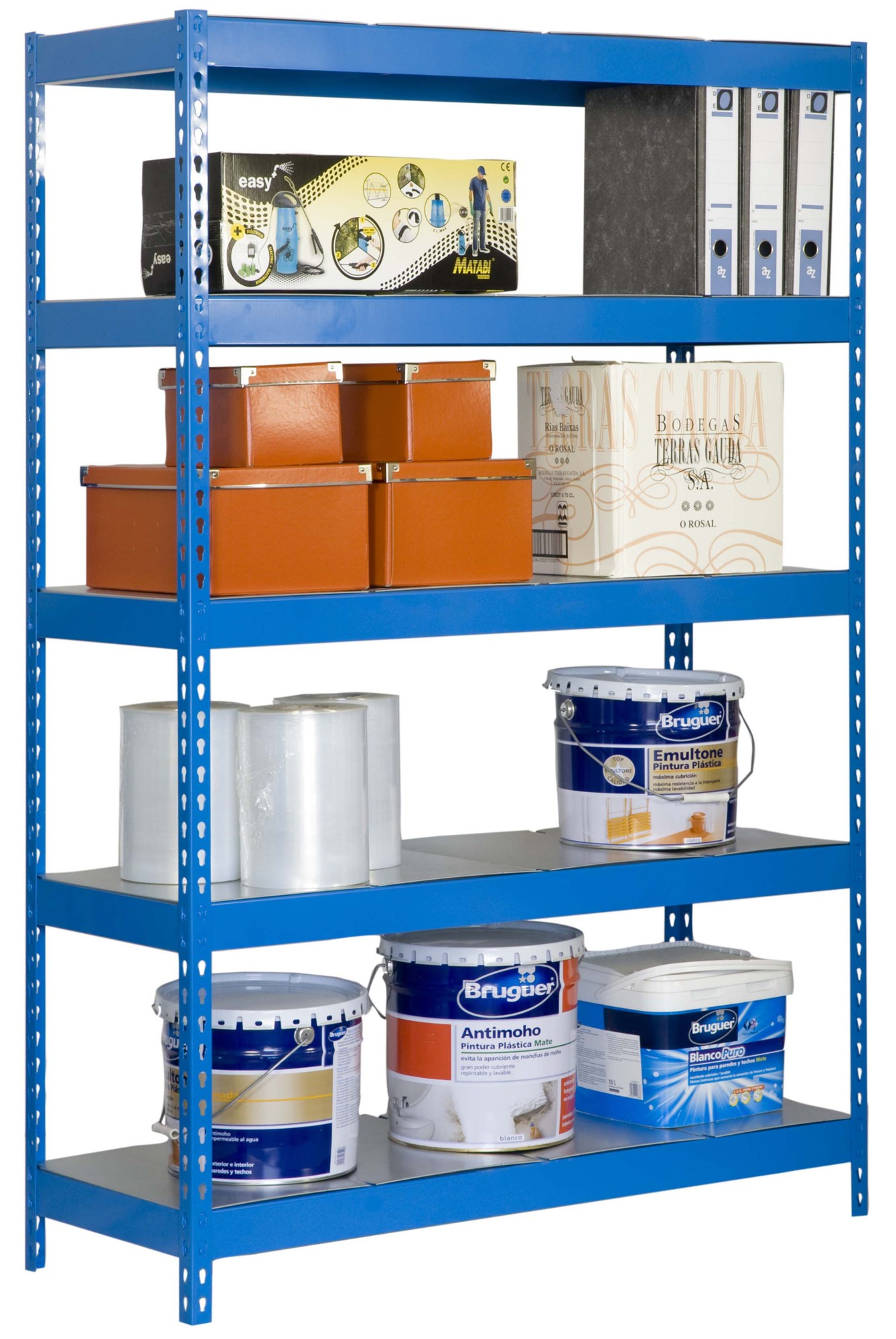 KIT BRICOFORTE 1004-5 METAL AZUL/GALVA