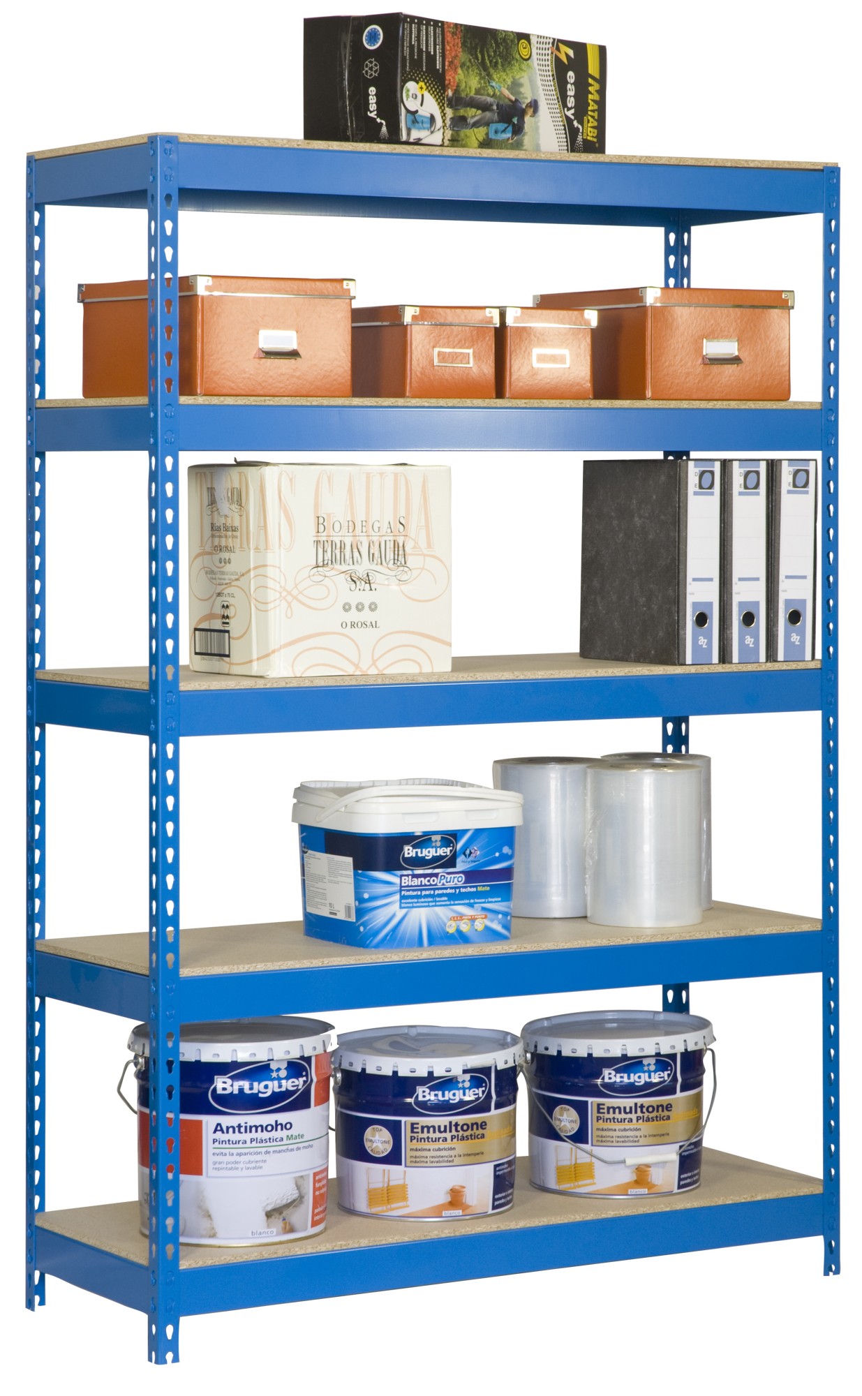 KIT BRICOFORTE 1004-5 CHIPBOARD AZUL/MADERA