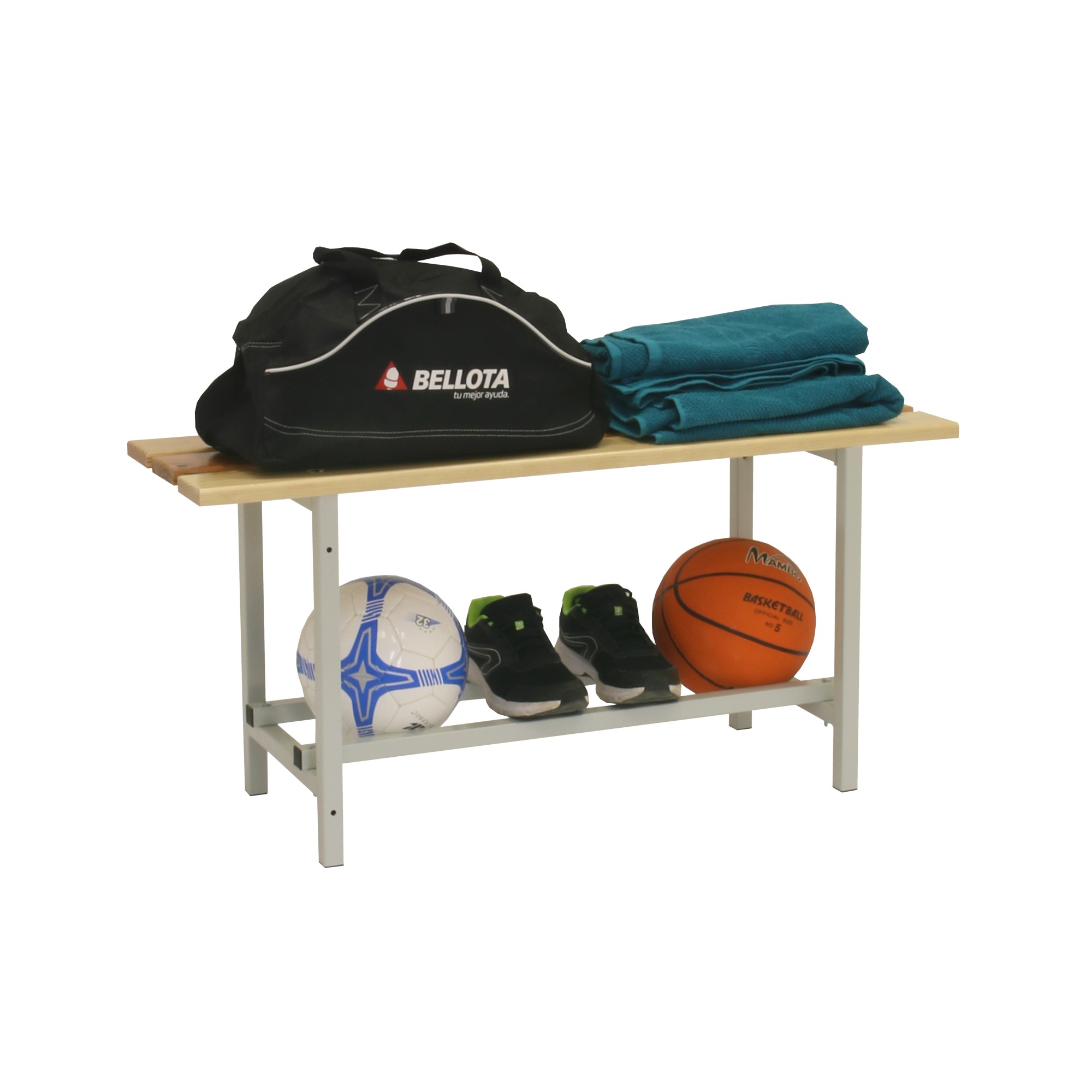 SIMONLOCKER DISM. WOOD BENCH 1000