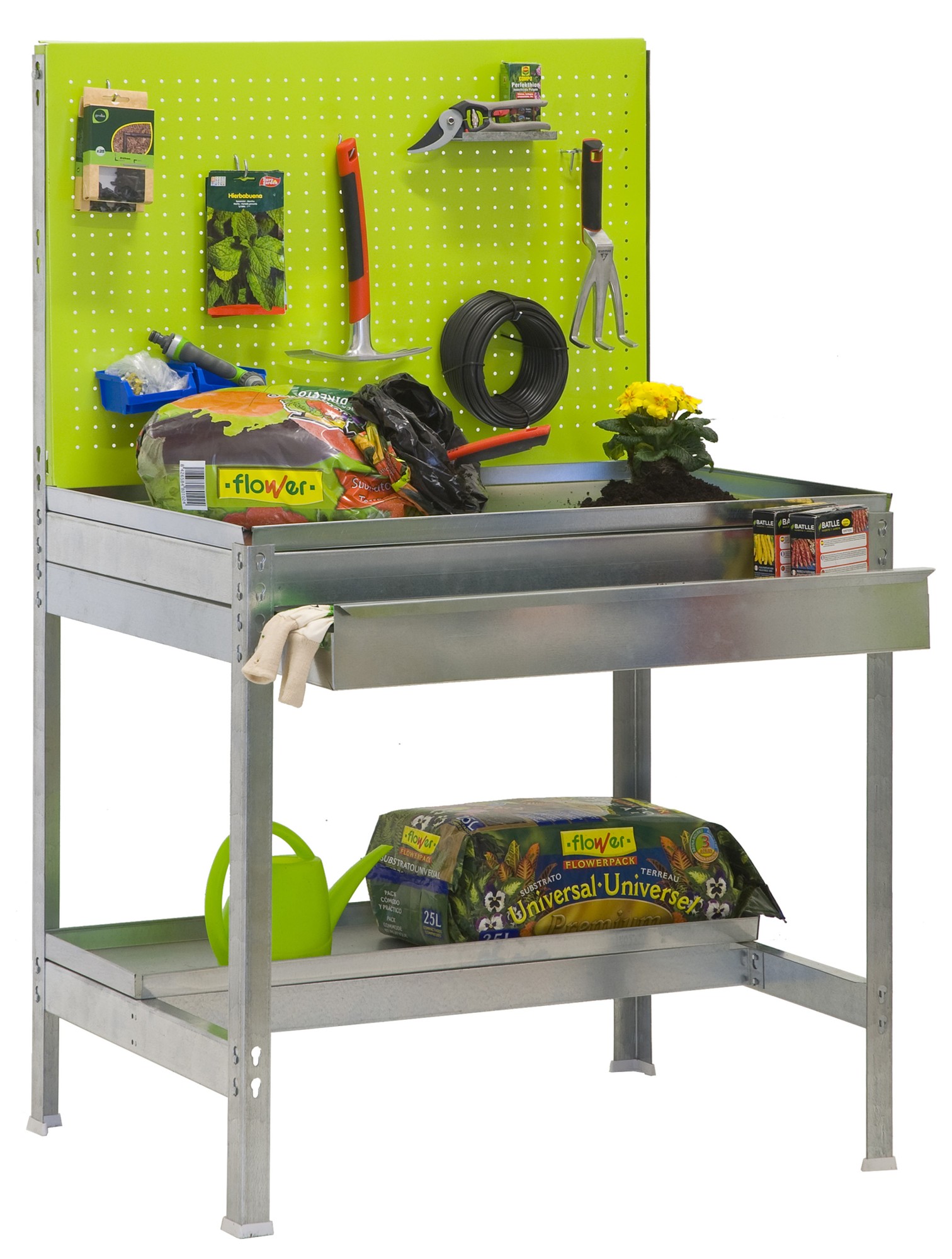 KIT SIMONGARDEN BT2 BOX 900x600 GALVA/VERDE