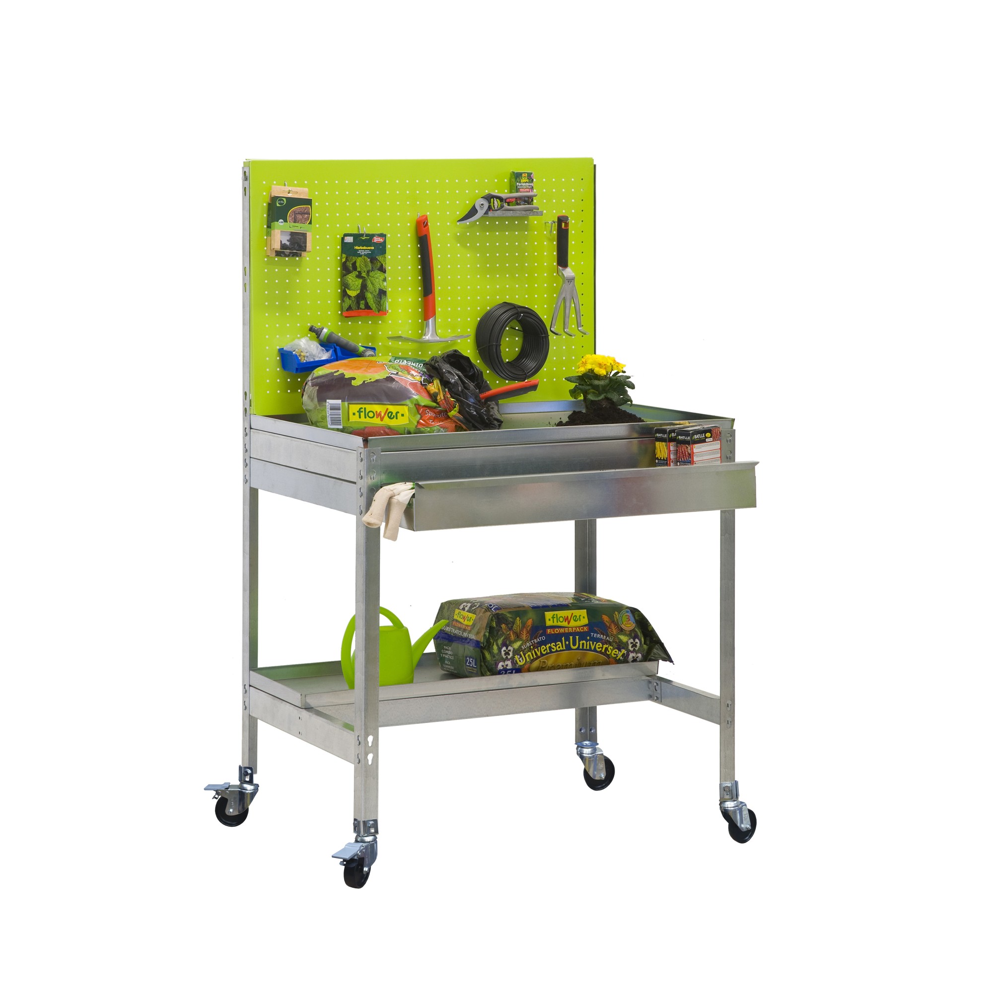 KIT SIMONGARDEN BT2 BOX MOB. 900x600 VERDE/GALVA