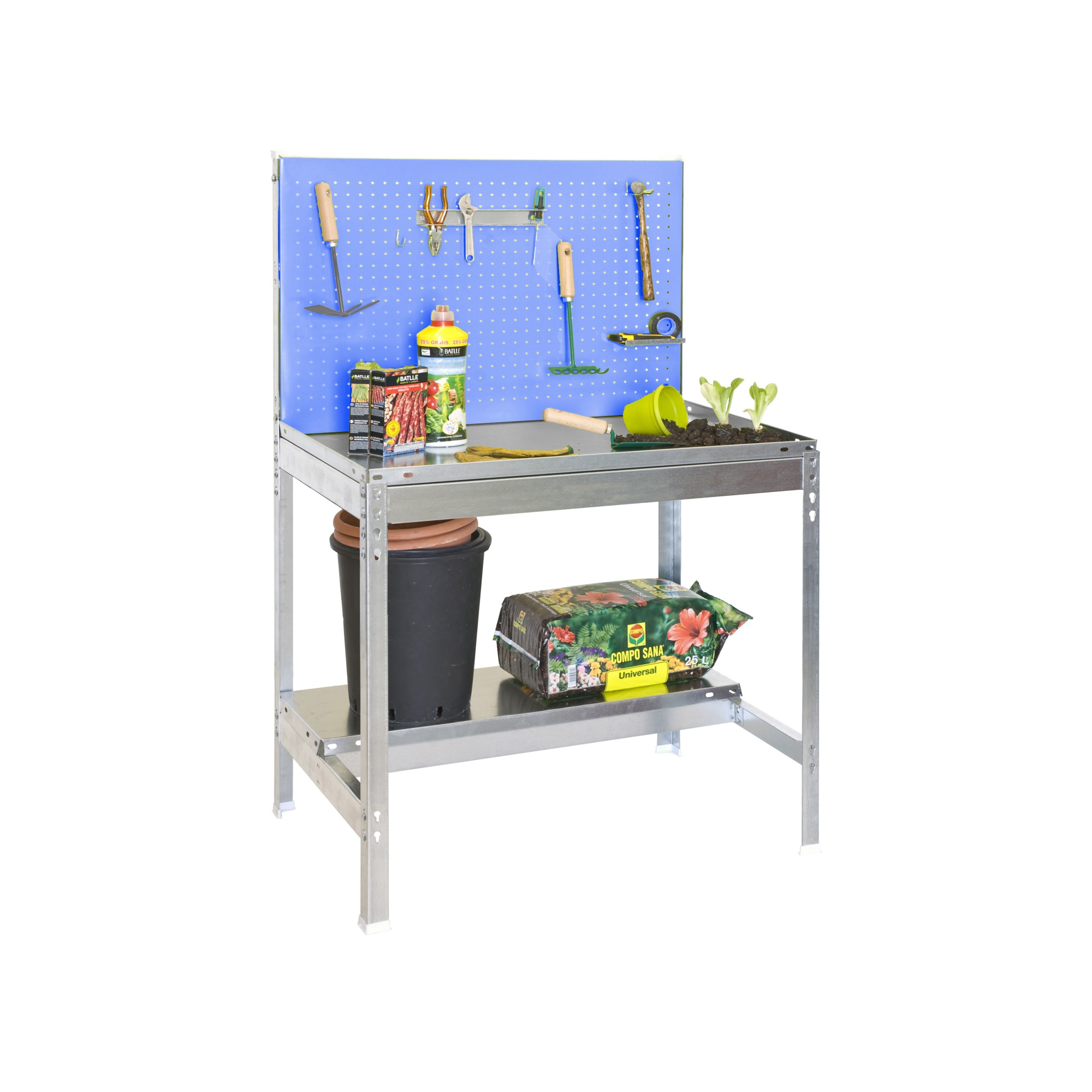 KIT SIMONGARDEN BT2 900X400 GALVA/AZUL