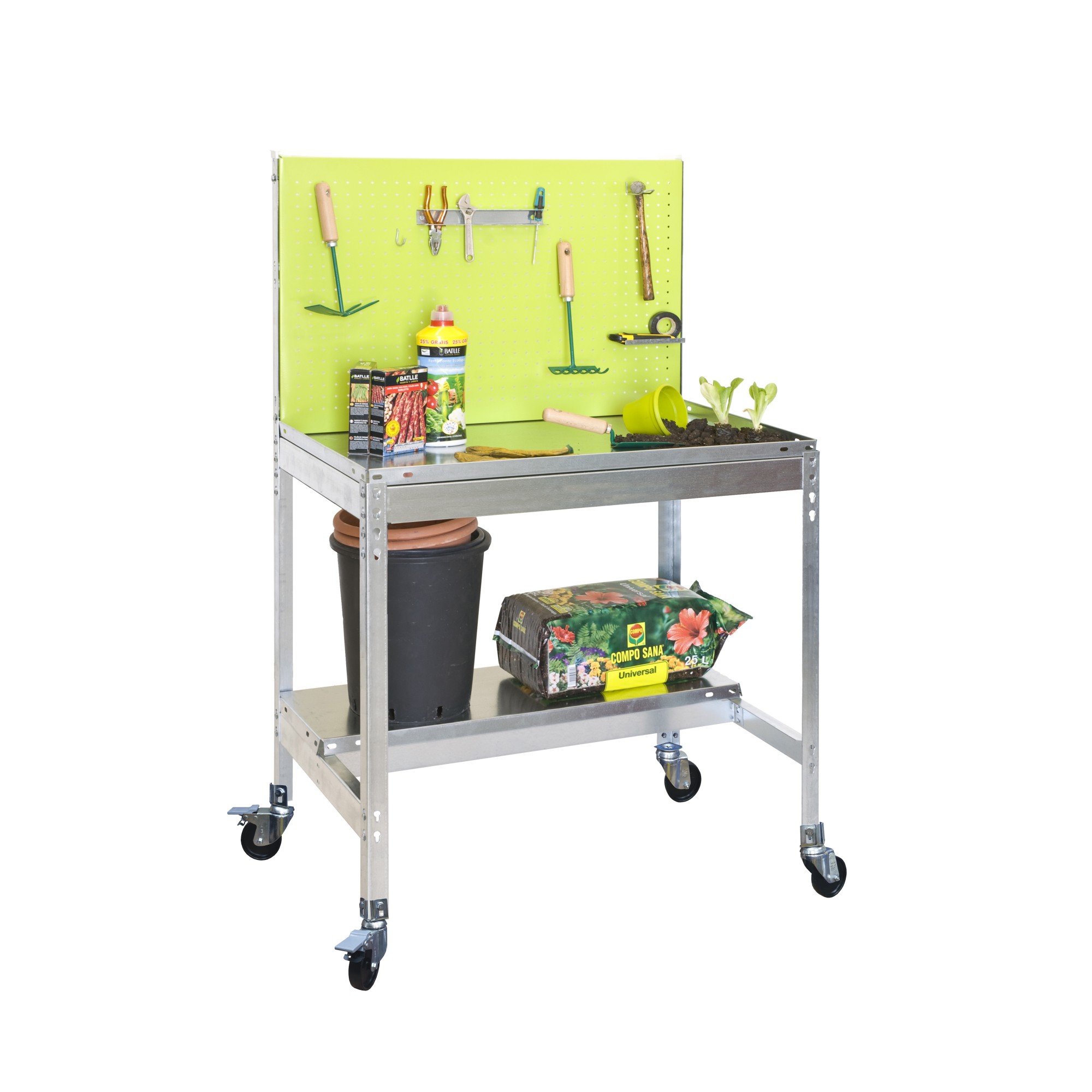 KIT SIMONGARDEN BT2 MOB. 900x600 VERDE/GALVA