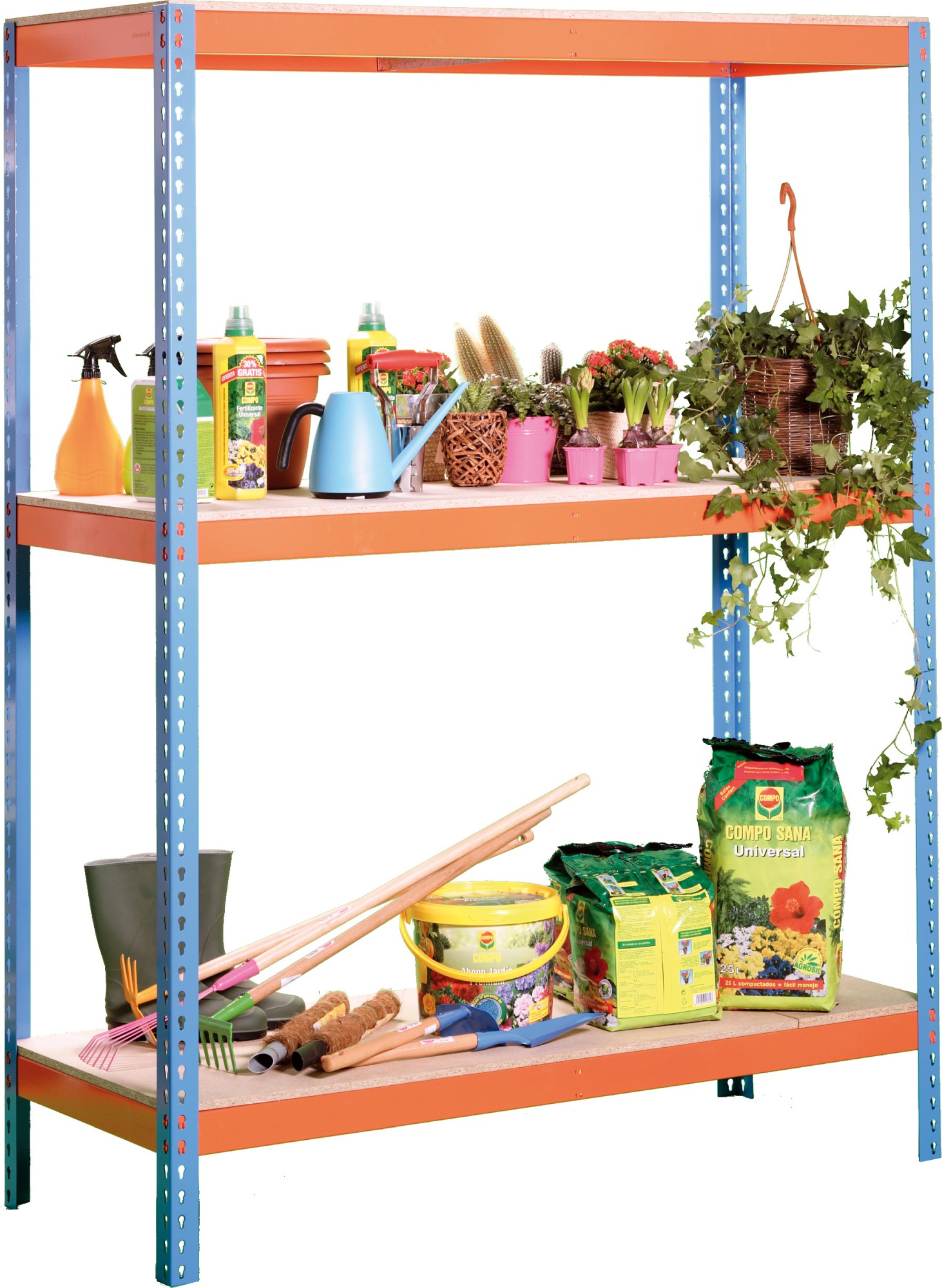 KIT ECOFORTE 1806-3 AZUL/NARANJA