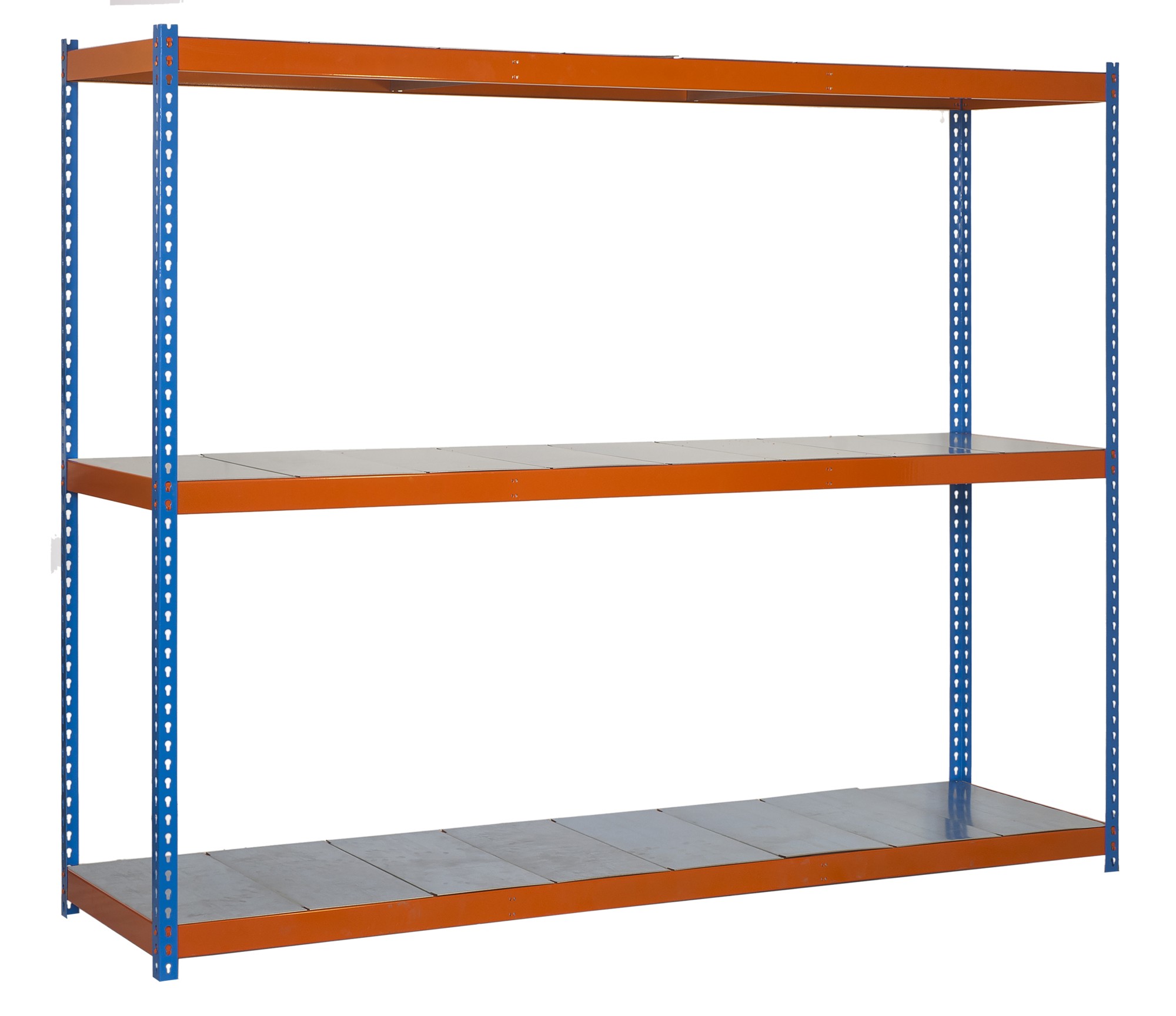 Estanteria metalica sin tornillos con bandejas de metal Ecoforte 1207-3 Simonrack