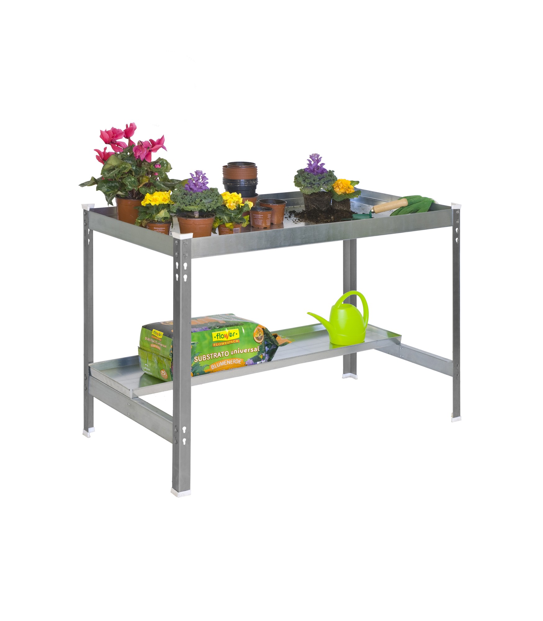 KIT SIMONGARDEN DESK 900x600 GRIS/GALVA