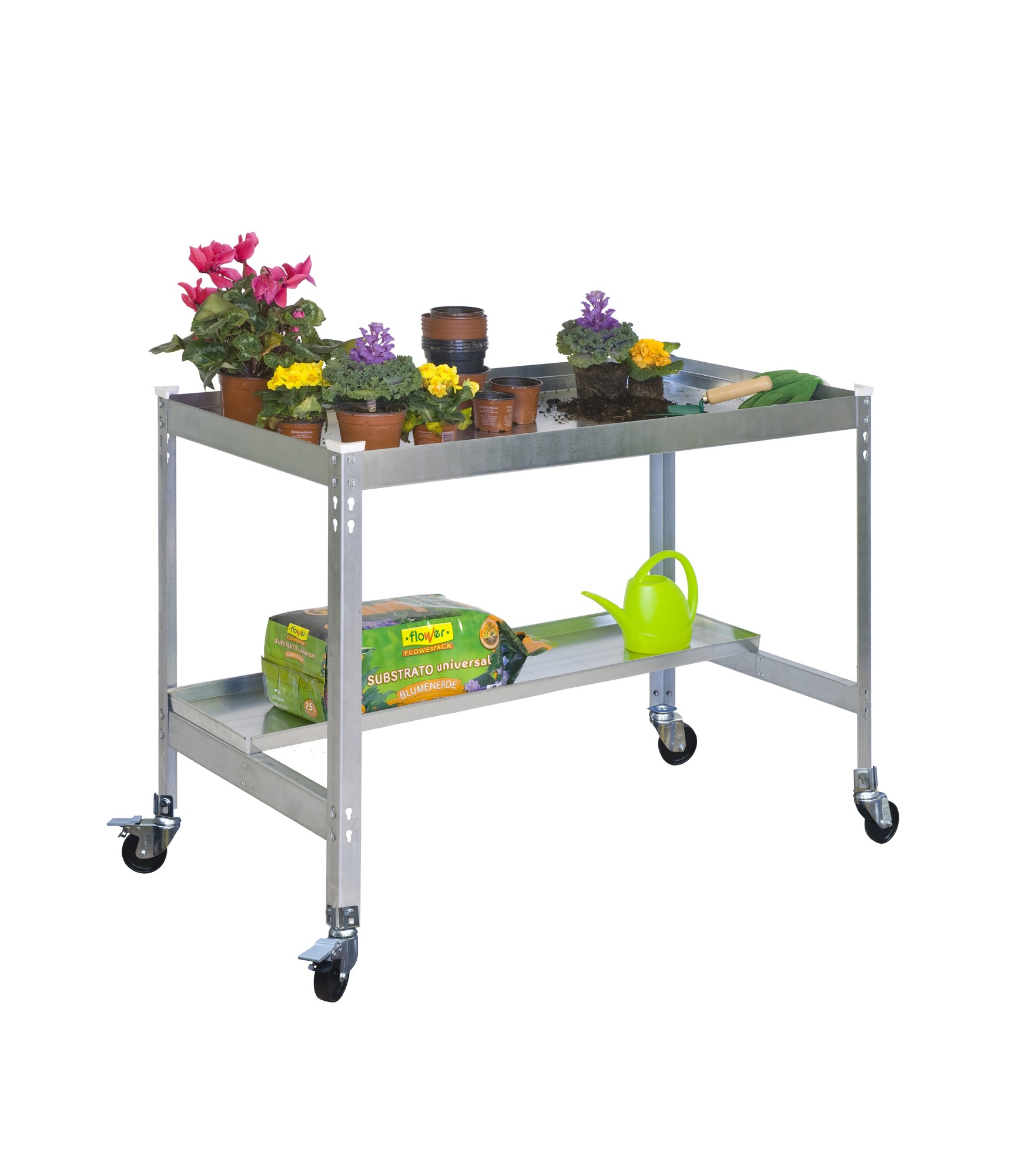 KIT SIMONGARDEN DESK MOB. 900x600 GALVA/GALVA