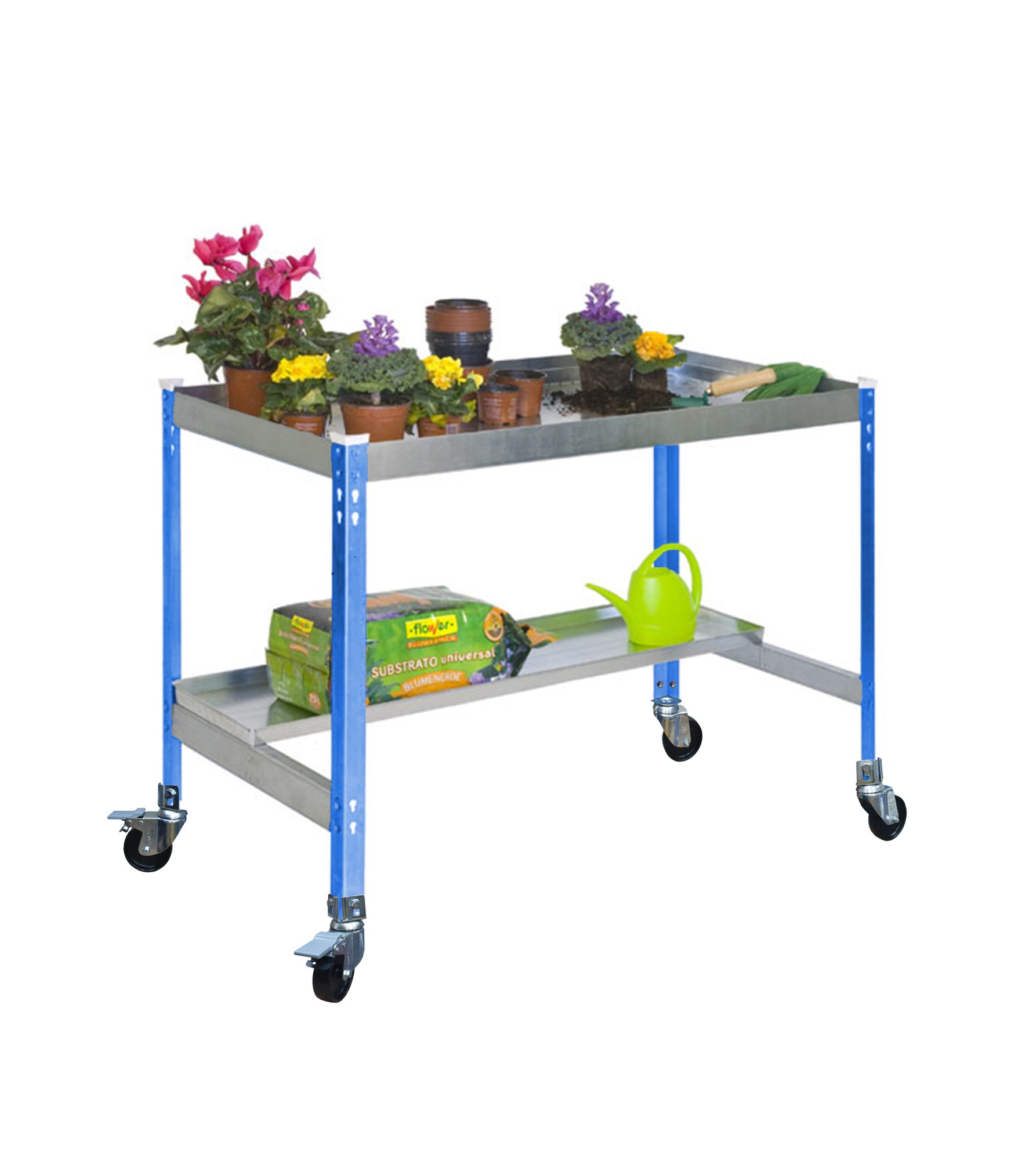 KIT SIMONGARDEN DESK MOB. 900x600 AZUL/GALVA