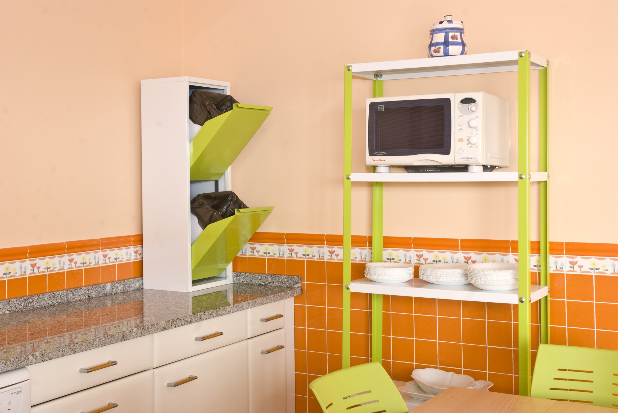 KIT HOMECLASSIC COLOR MINI 4/300 VERDE/BLANCO