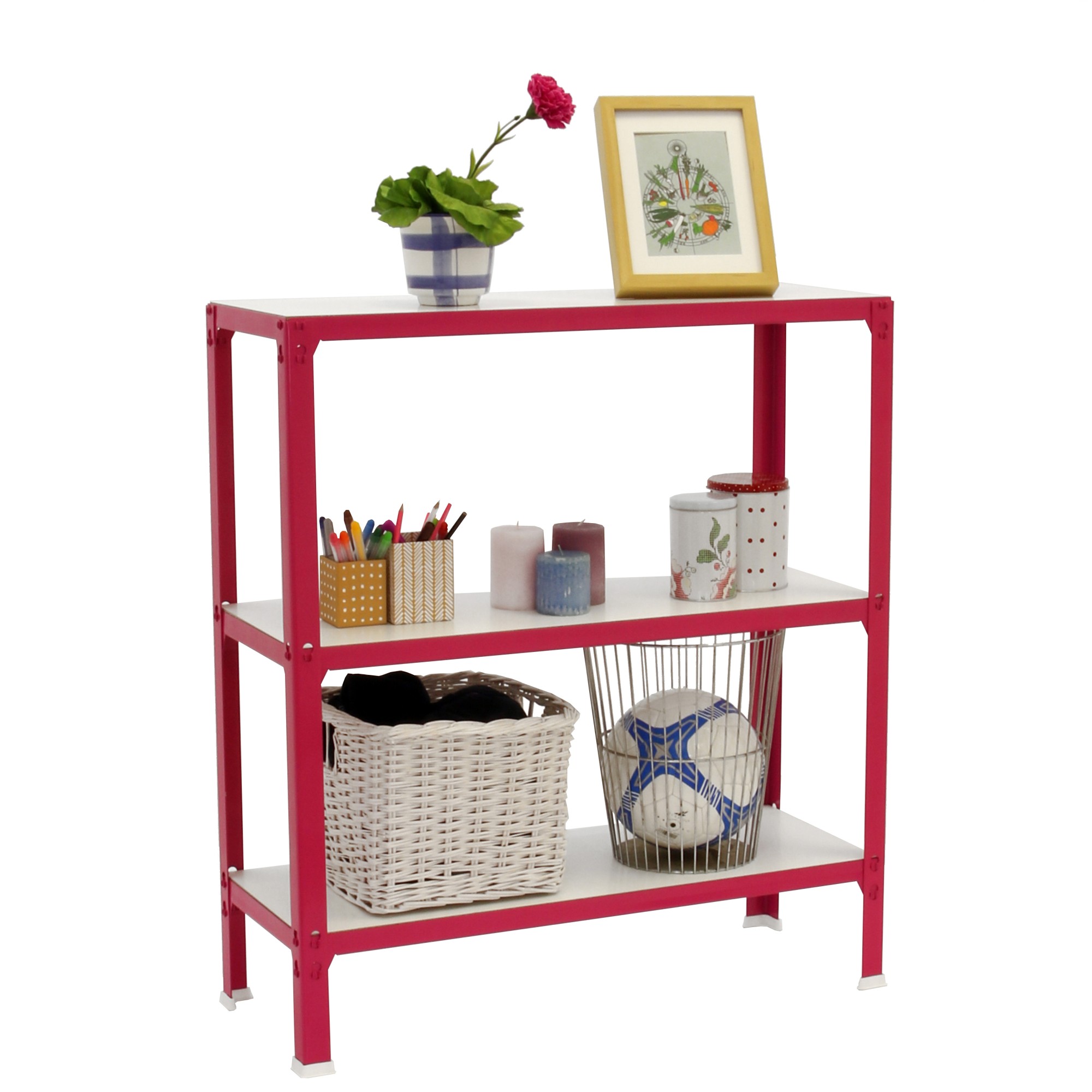 KIT HOMECLICK WOOD COLOR MINI 3/300 ROSA/BLANCO