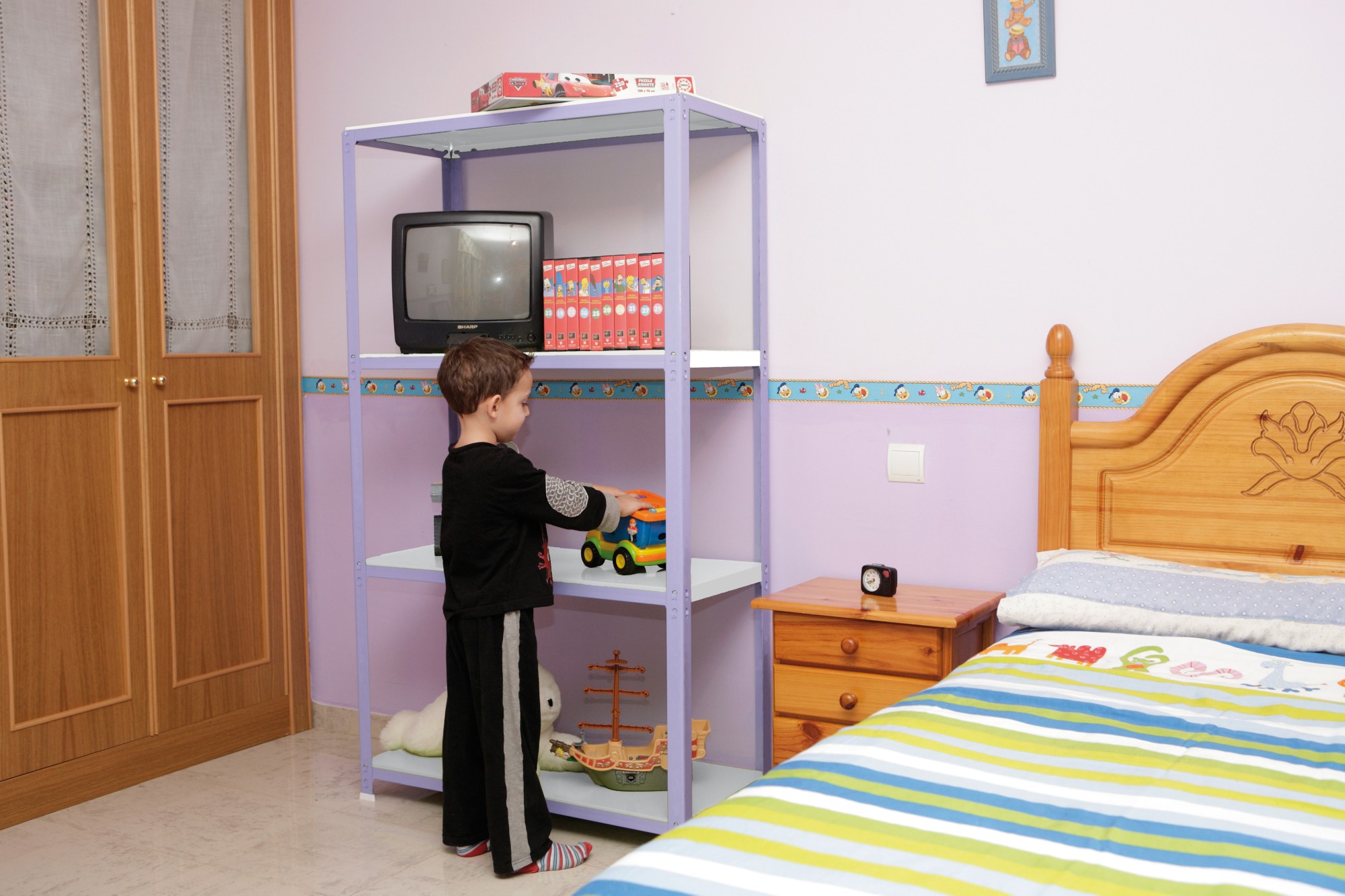 KIT HOMECLICK COLOR MINI 4/400 VIOLETA/BLANCO