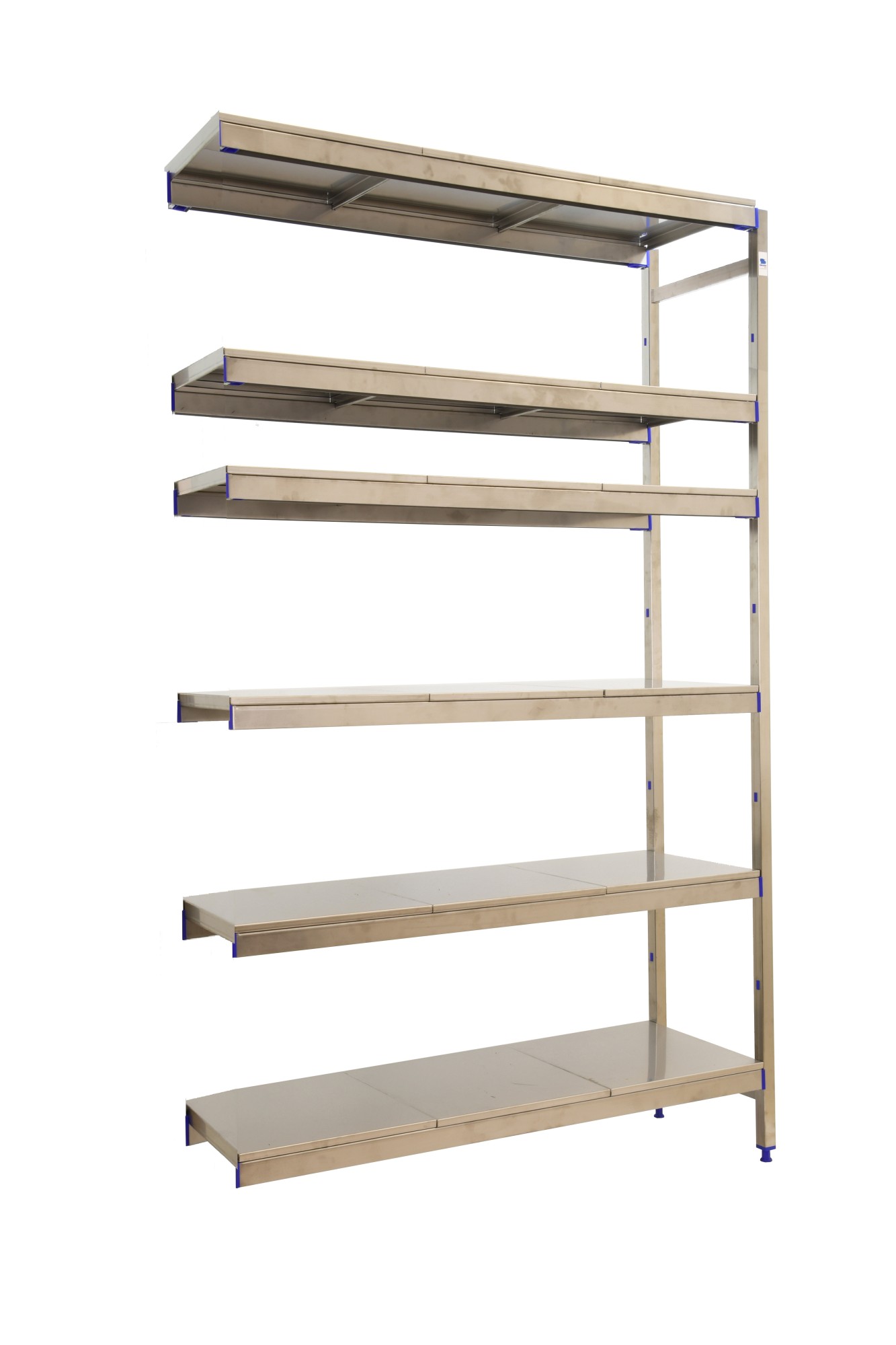 Estanteria de acero inoxidable con bandejas de acero inoxidable Simoninox Aditional 6SS 400 Simonrack