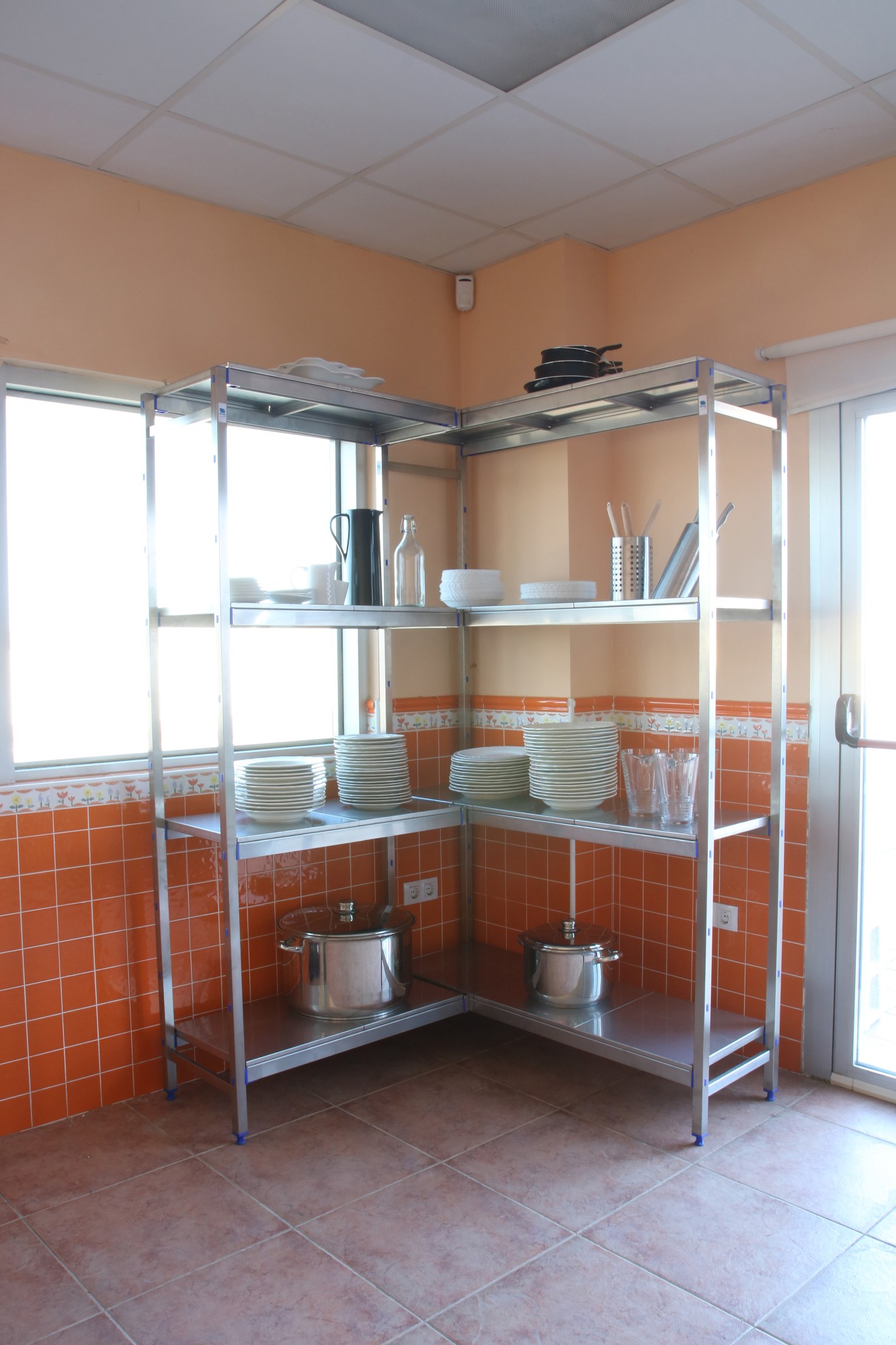 KIT SIMONINOX CORNER 4SS/1600x(1360-860)x500