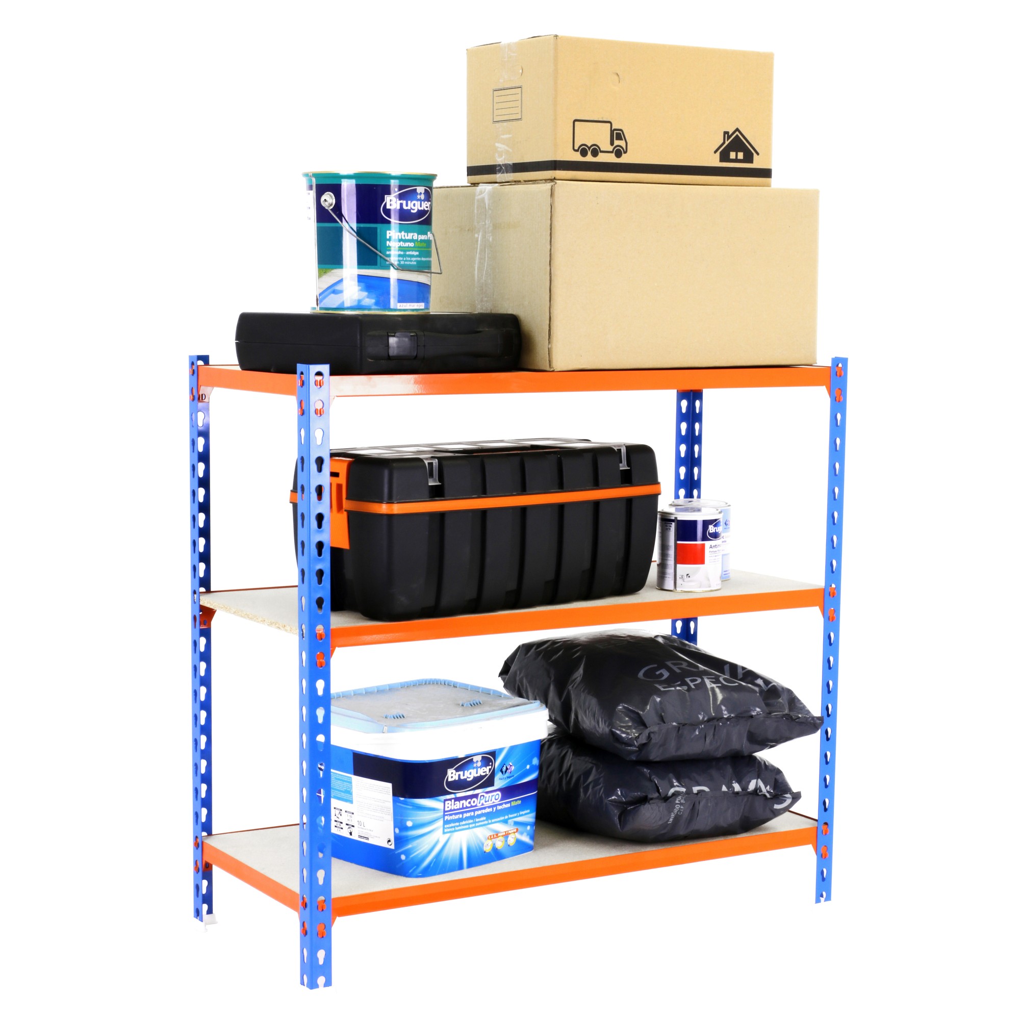 KIT MADERCLICK MINI 3/500 900 AZUL/NARANJA/MADERA