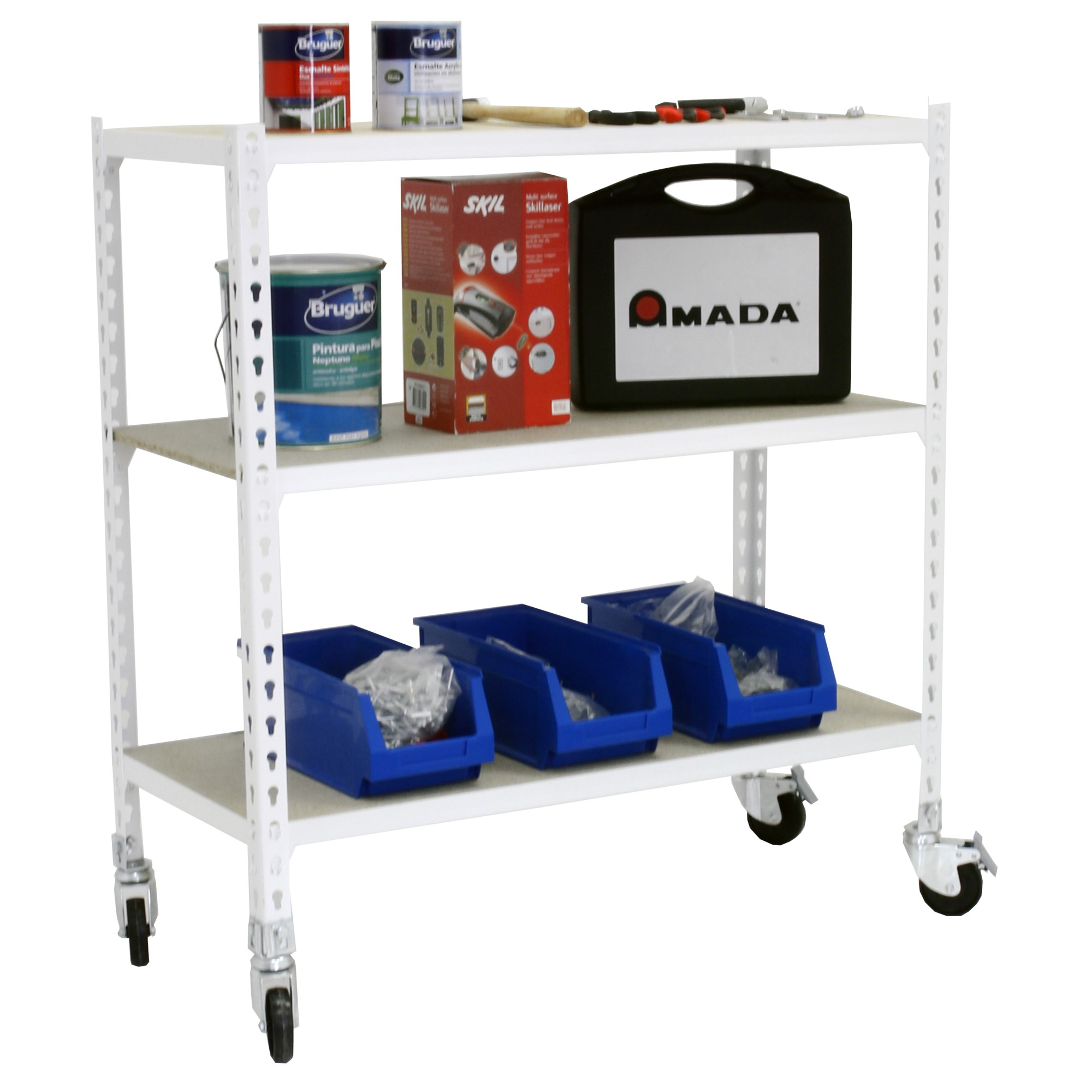 KIT MADERCLICK MOBILE MINI 3/500 900 BLANCO/MADERA