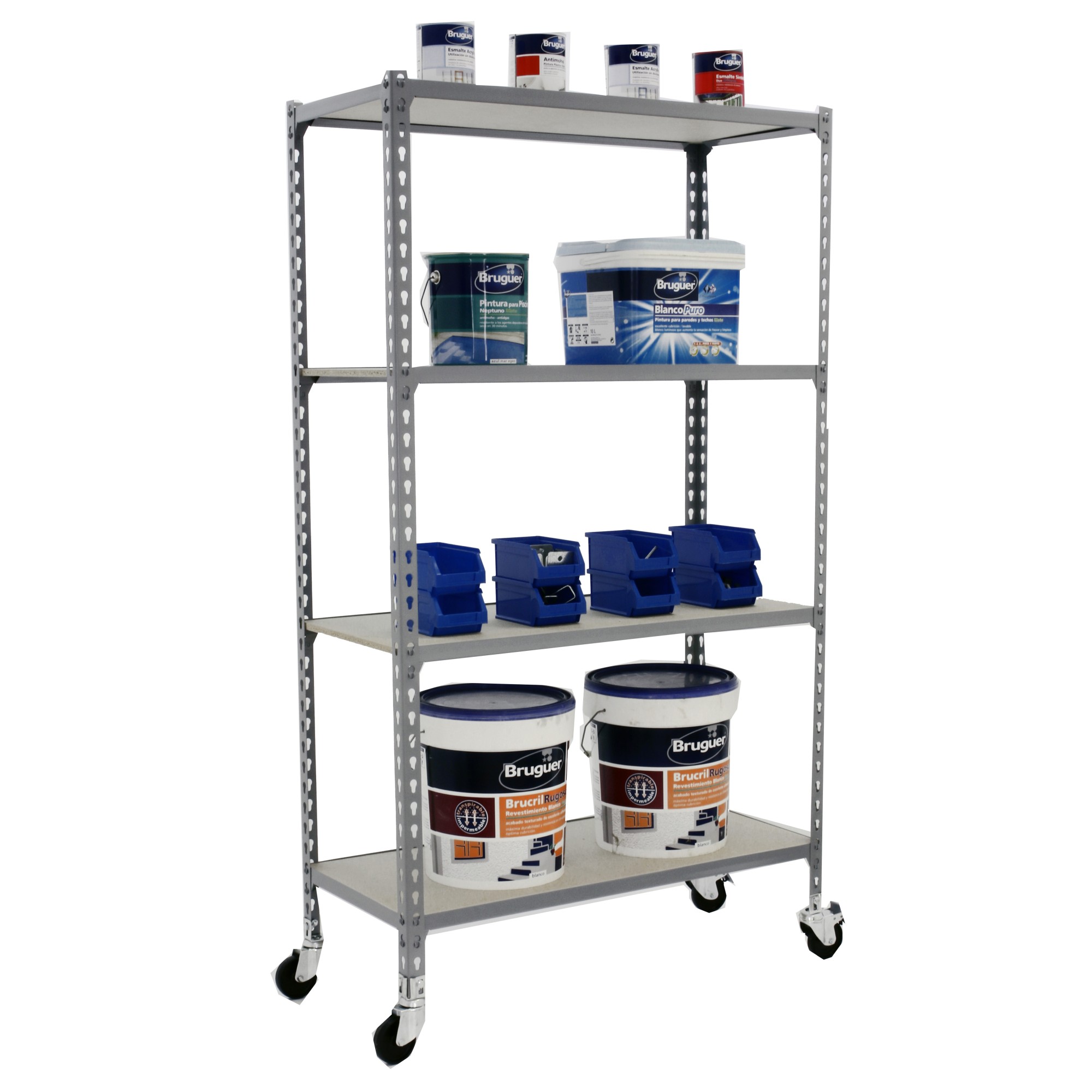 KIT MADERCLICK MOBILE MINI 4/300 1500 GRIS/MADERA