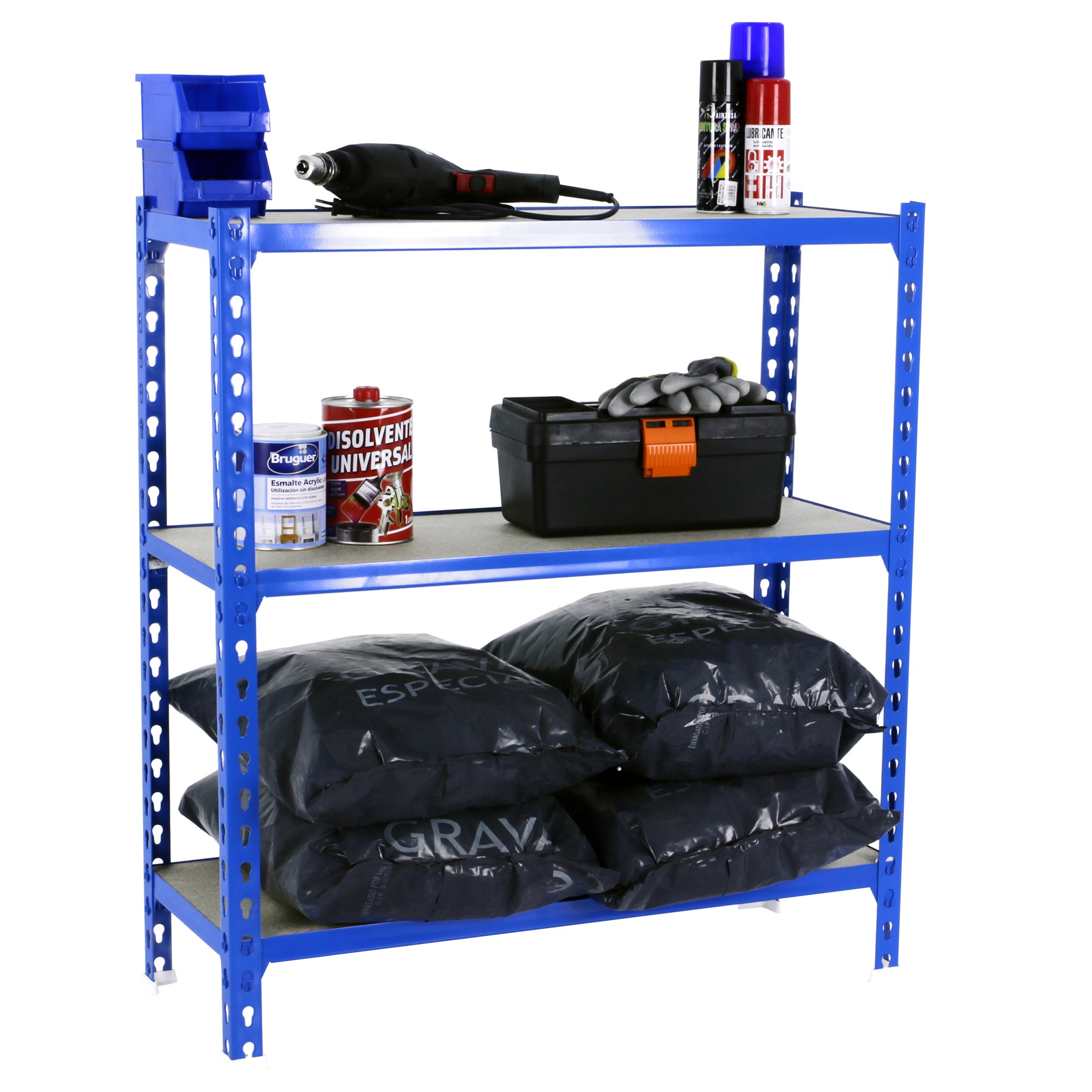 KIT MADERCLICK MEGAPLUS 3/500 900 AZUL/MADERA