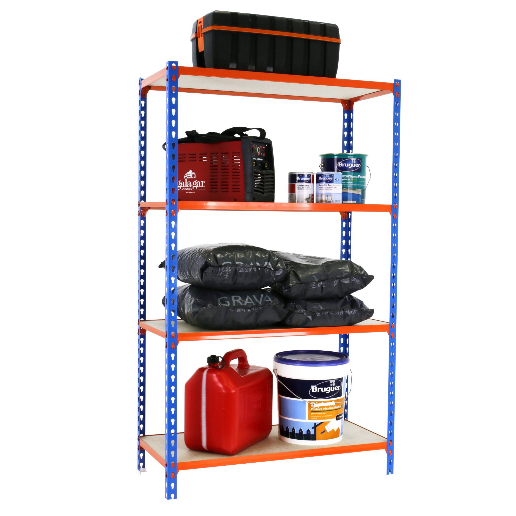 KIT MADERCLICK MEGAPLUS 4/500 1500 AZUL/NARAN/MAD