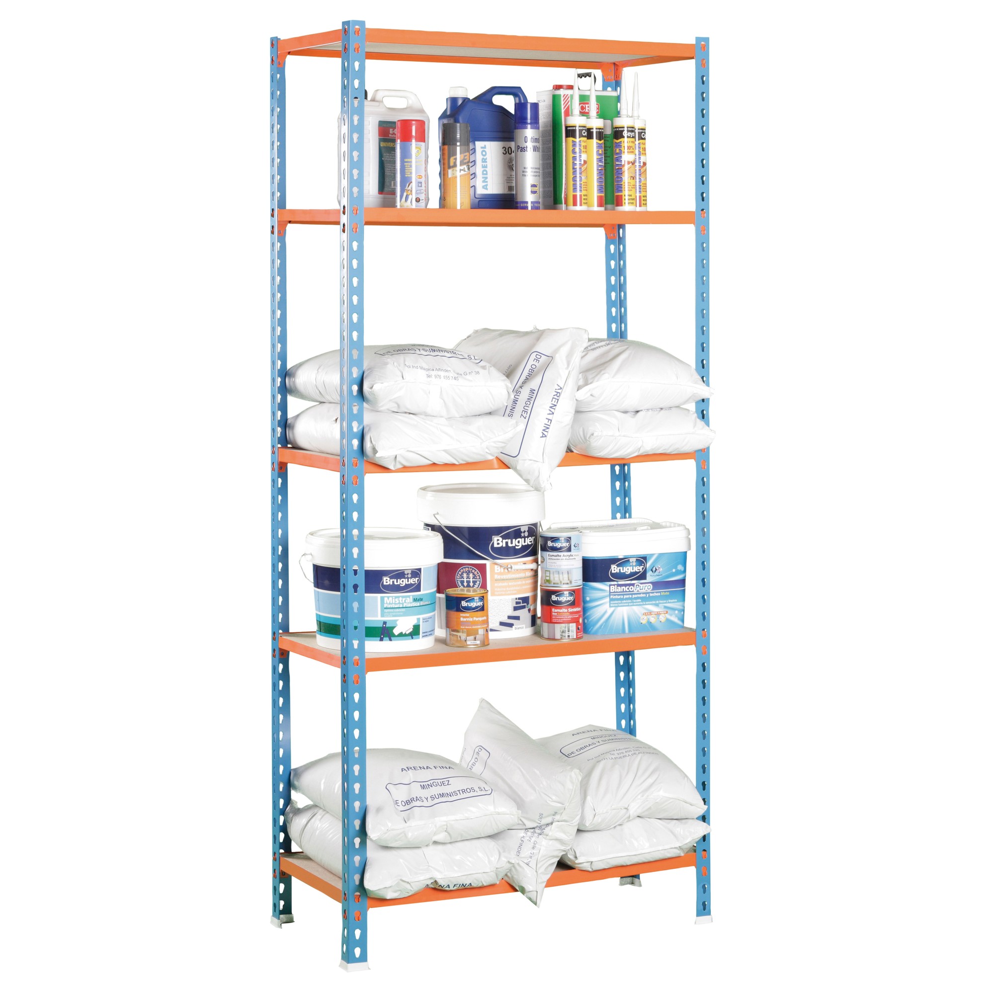 KIT MADERCLICK SUPERPLUS 5/300 AZUL/NARANJA/MADERA