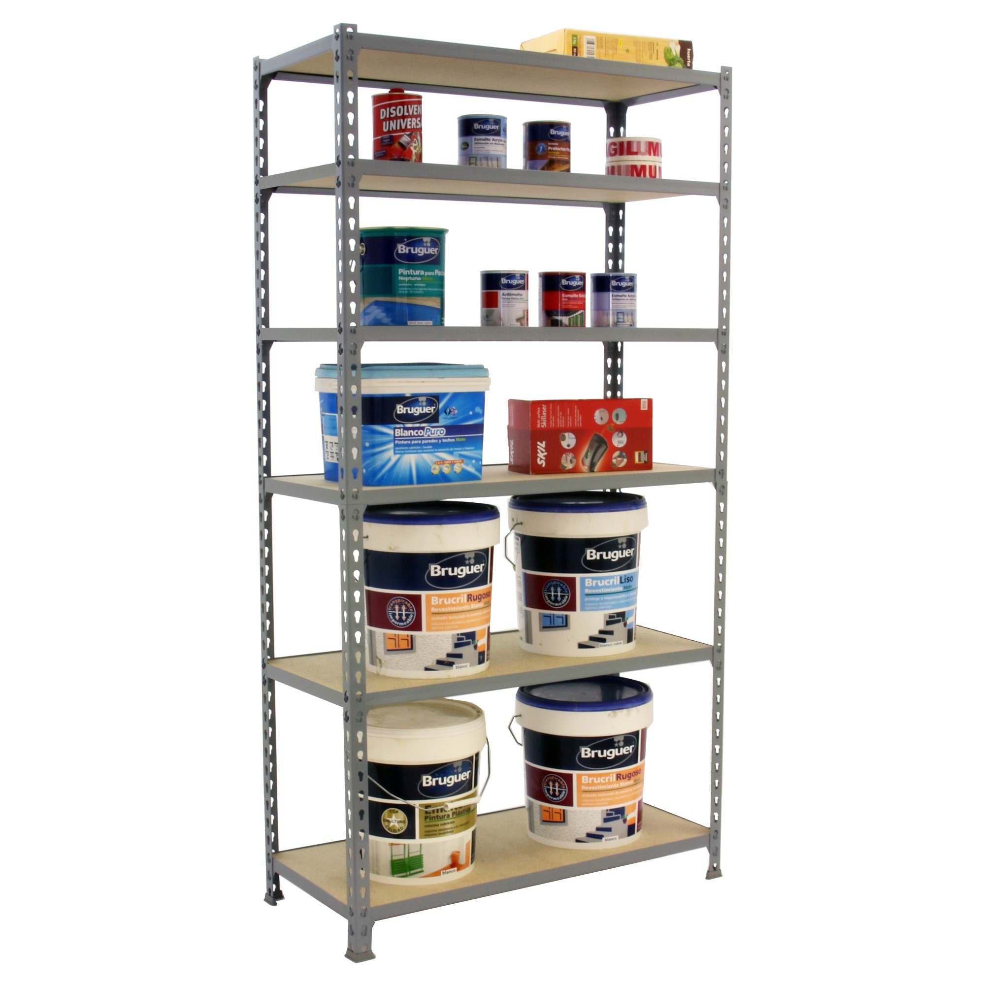 KIT MADERCLICK MEGAPLUS 6/300 2500 GRIS/MADERA