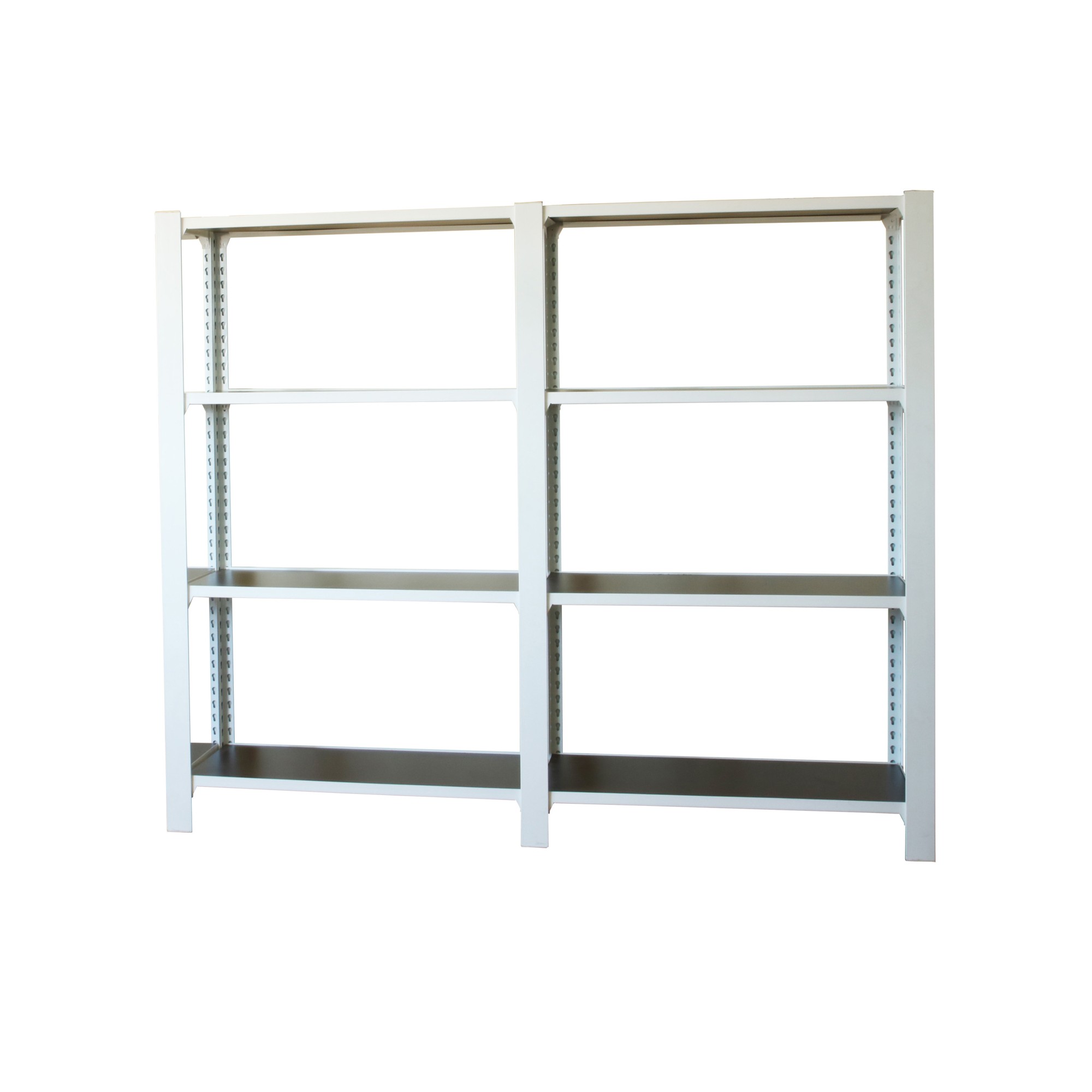 Pack estanterias sin tornillos y con bandejas de madera Officlick Wood 4/300 Simonrack