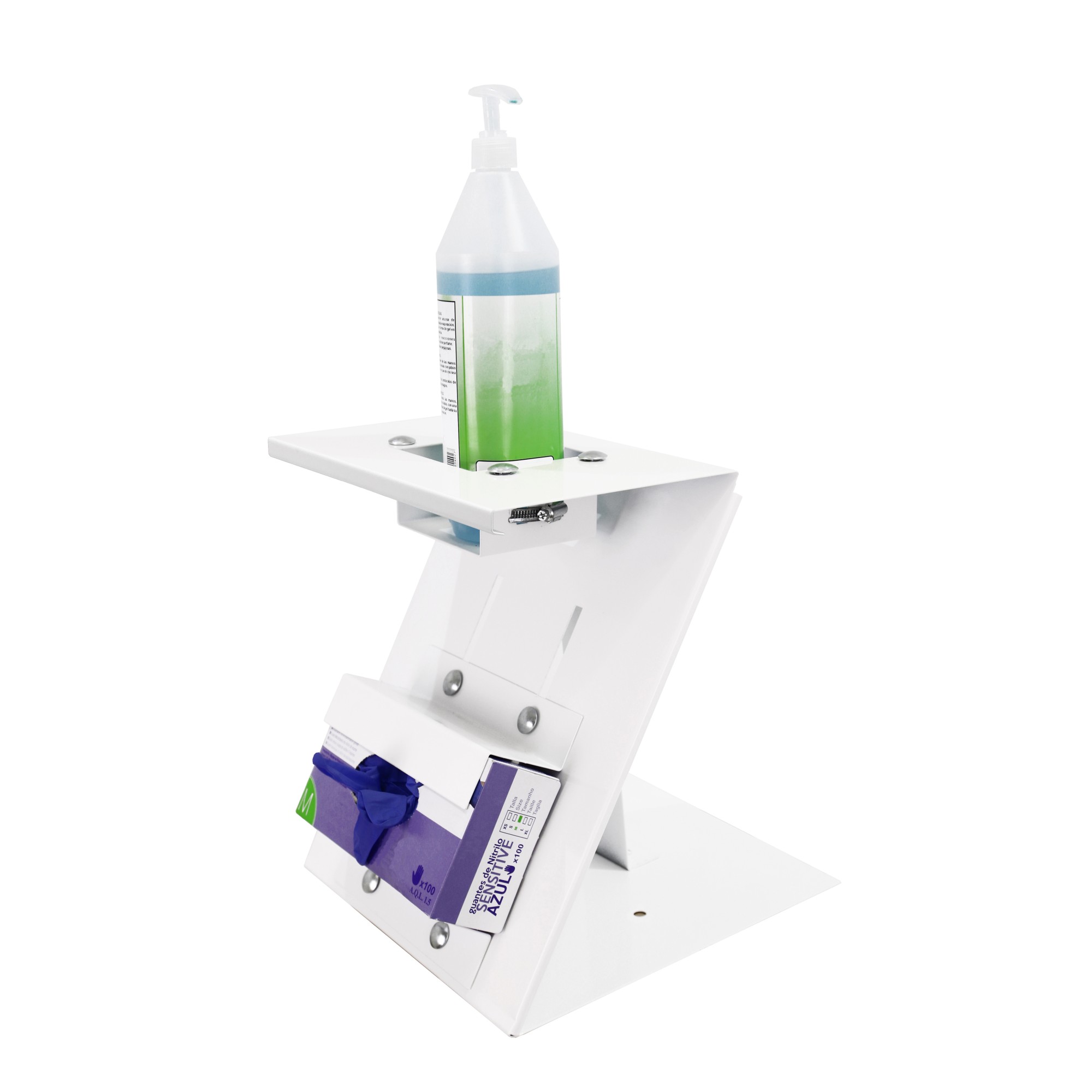 PEANA DISPENSADOR SOBREMESA 2-JG 36x30x21 BLANCO