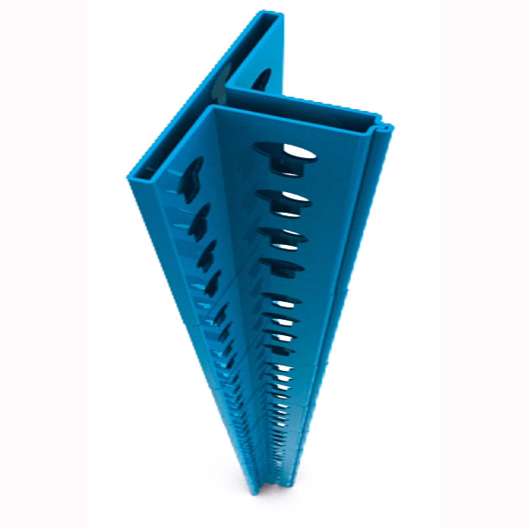 Perfil para estanteria metalica sin tornillos Officlick 31 Simonrack