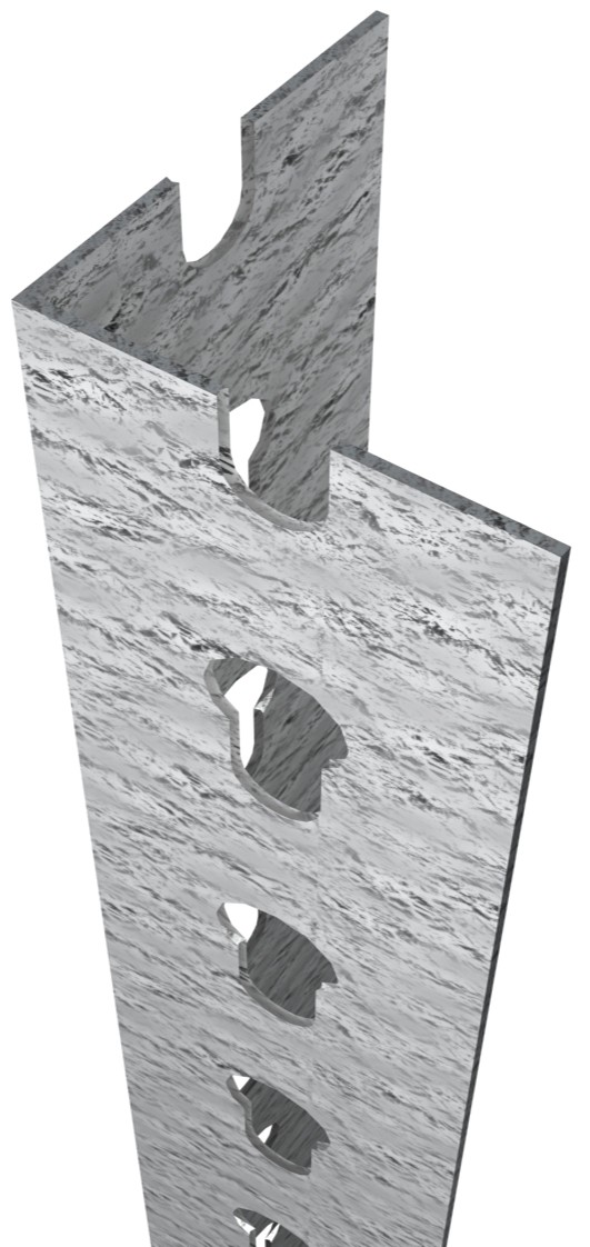 PERFIL STALLER P/50 1000 GALVA