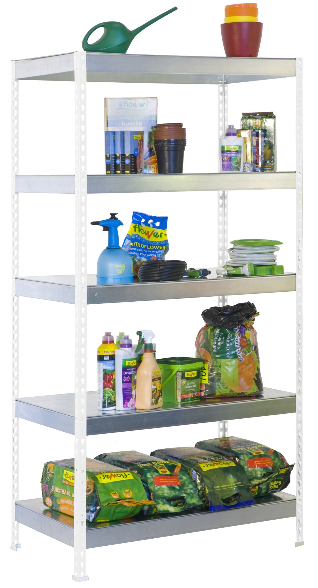 KIT SIMONGARDEN BRICOFORTE 1006-5 BLANCO/GALVA