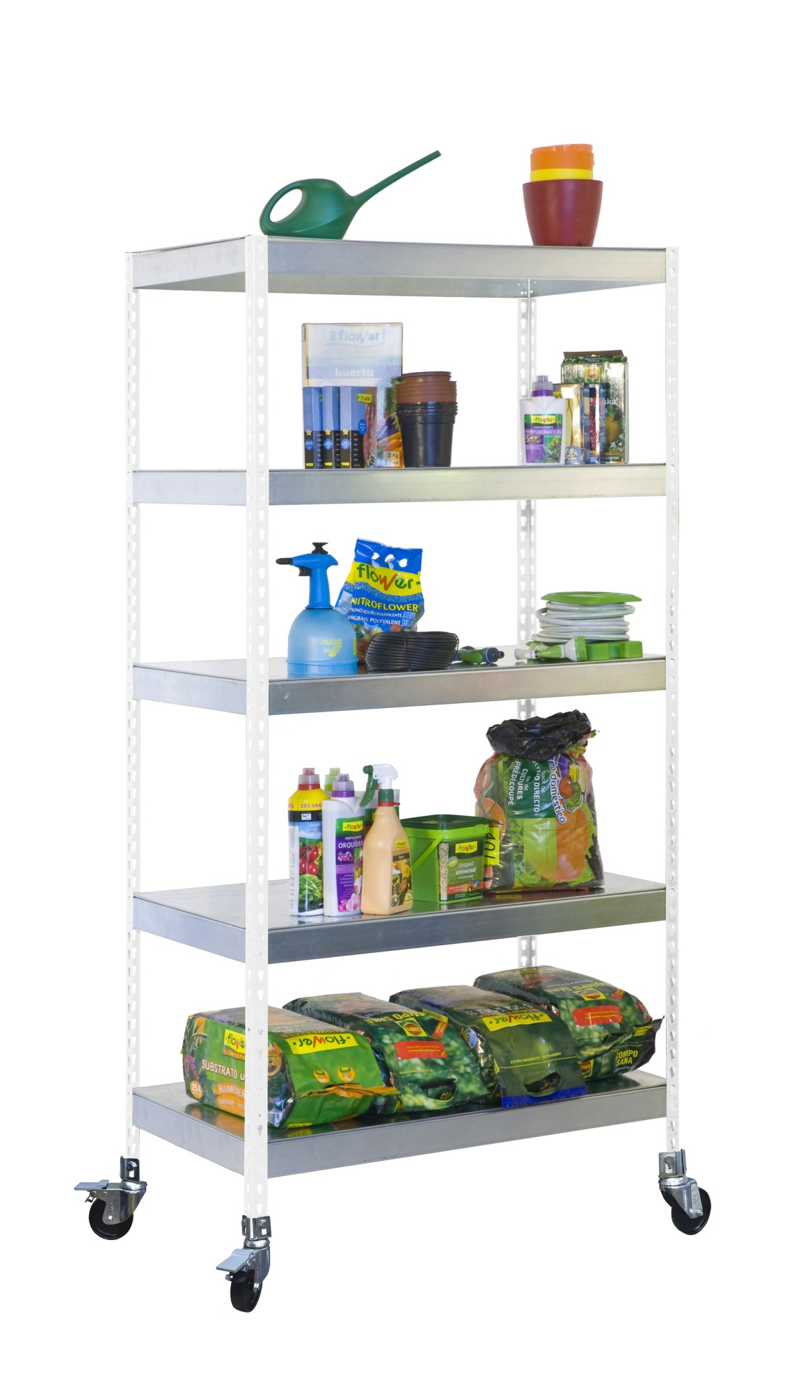 KIT SIMONGARDEN BRICOFORTE MOB. 1006-5 BLANCO/GALVA