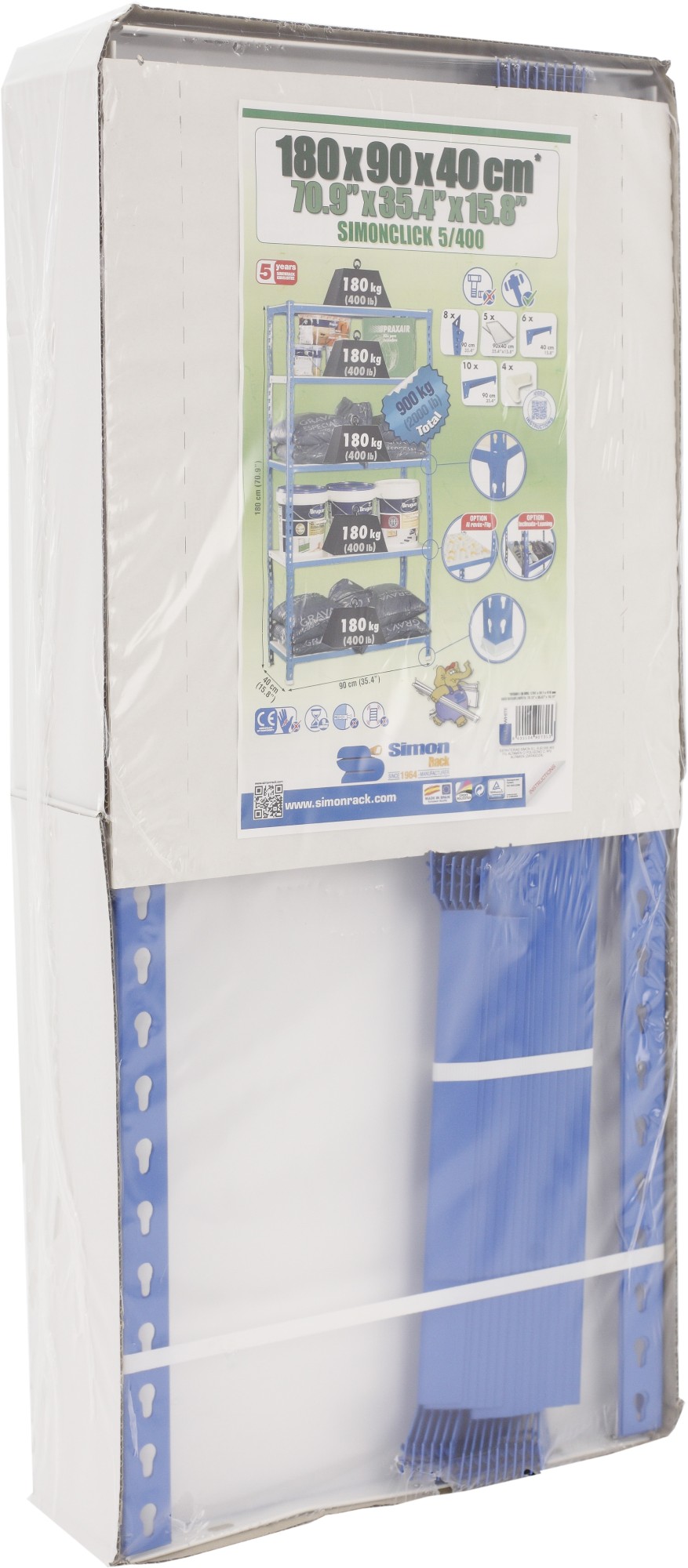 KIT SIMONCLICK 5/400 AZUL/NARANJA/GALVA