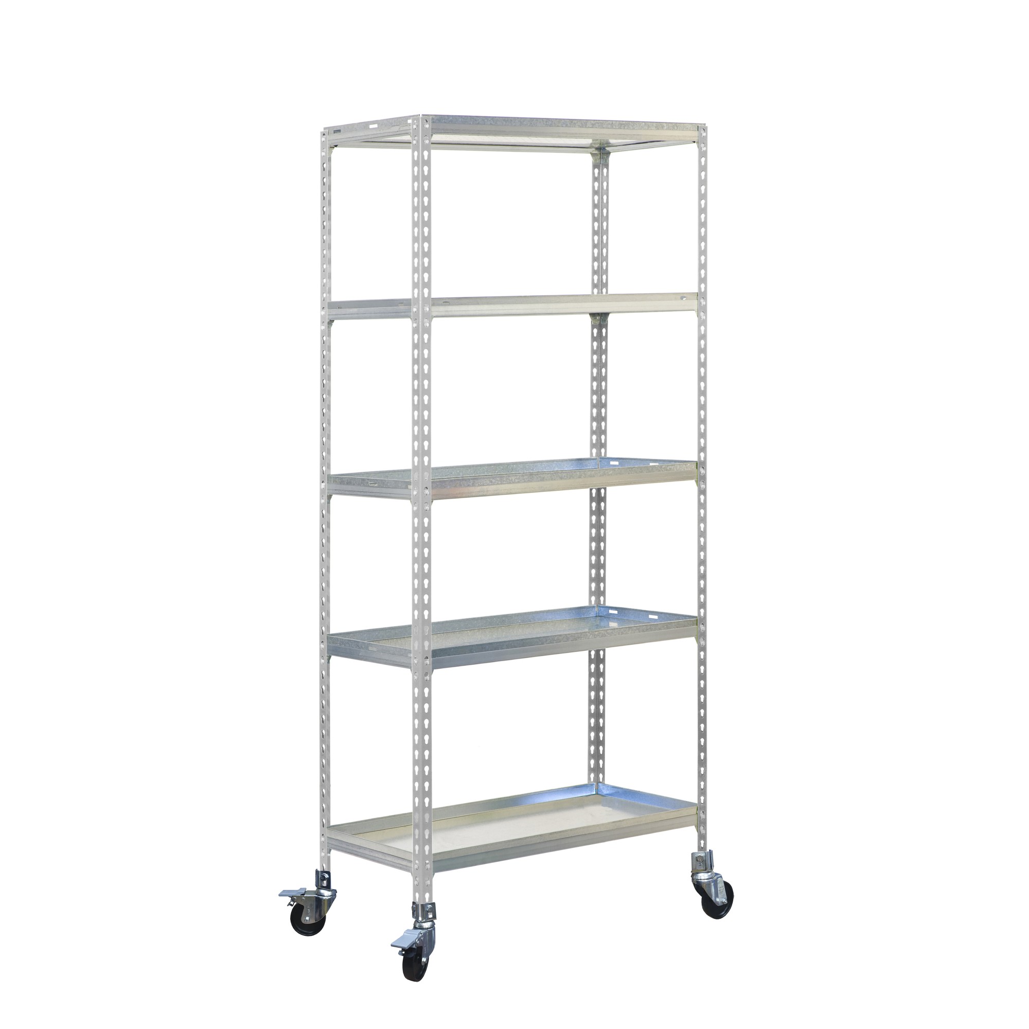 Estanteria metalica sin tornillos y con ruedas Simongarden Click 5/300 Simonrack