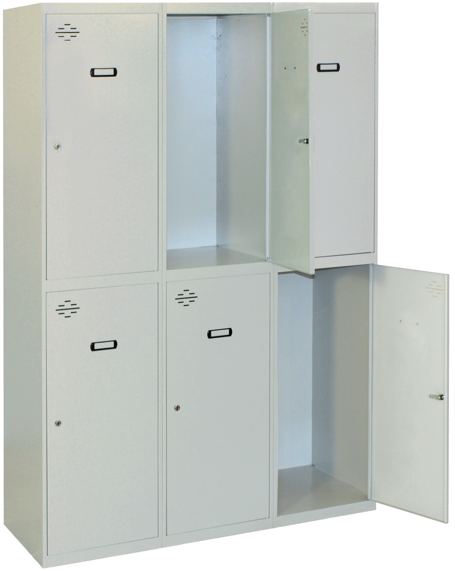 Taquilla metalica profesional montada Tandem 3/6 500 Simonrack